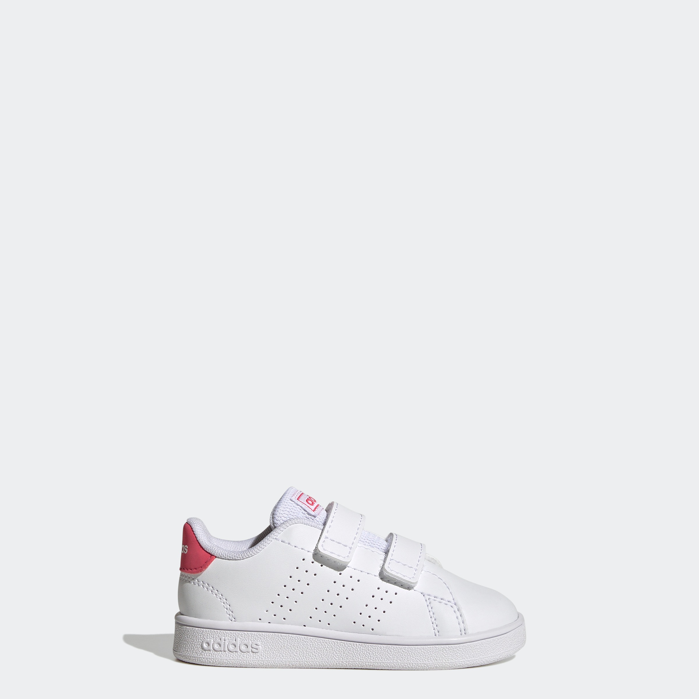 adidas Sportswear Sneaker »ADVANTAGE LIFESTYLE COURT TWO HOOK-AND-LOOP«  Design auf den Spuren des adidas Stan Smith, für Kinder
