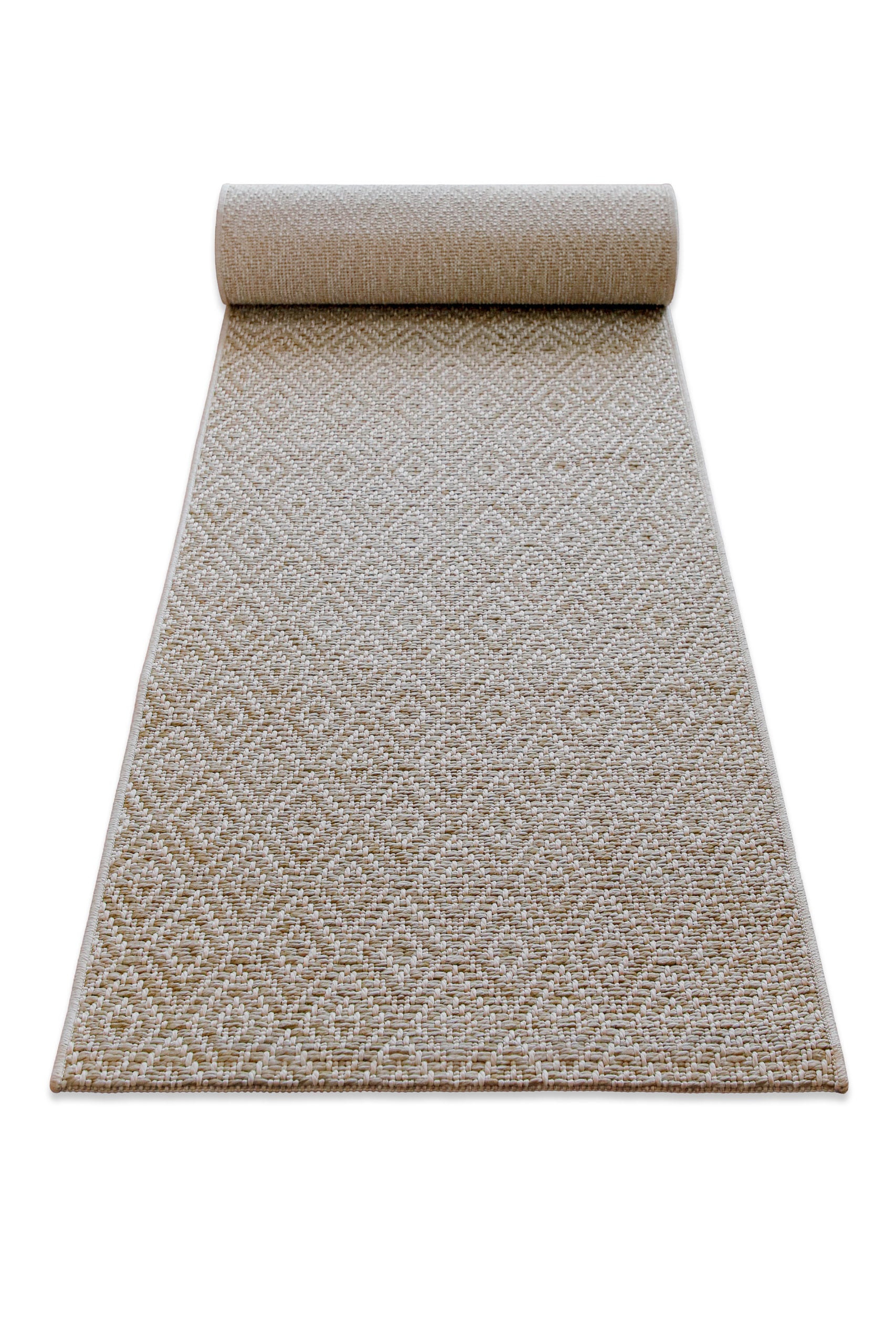 Wecon home Läufer »Miami Beach« rechteckig 5 mm Höhe In- & Outdoor Teppich, wetterfest, modernes Rauten Muster, Balkon