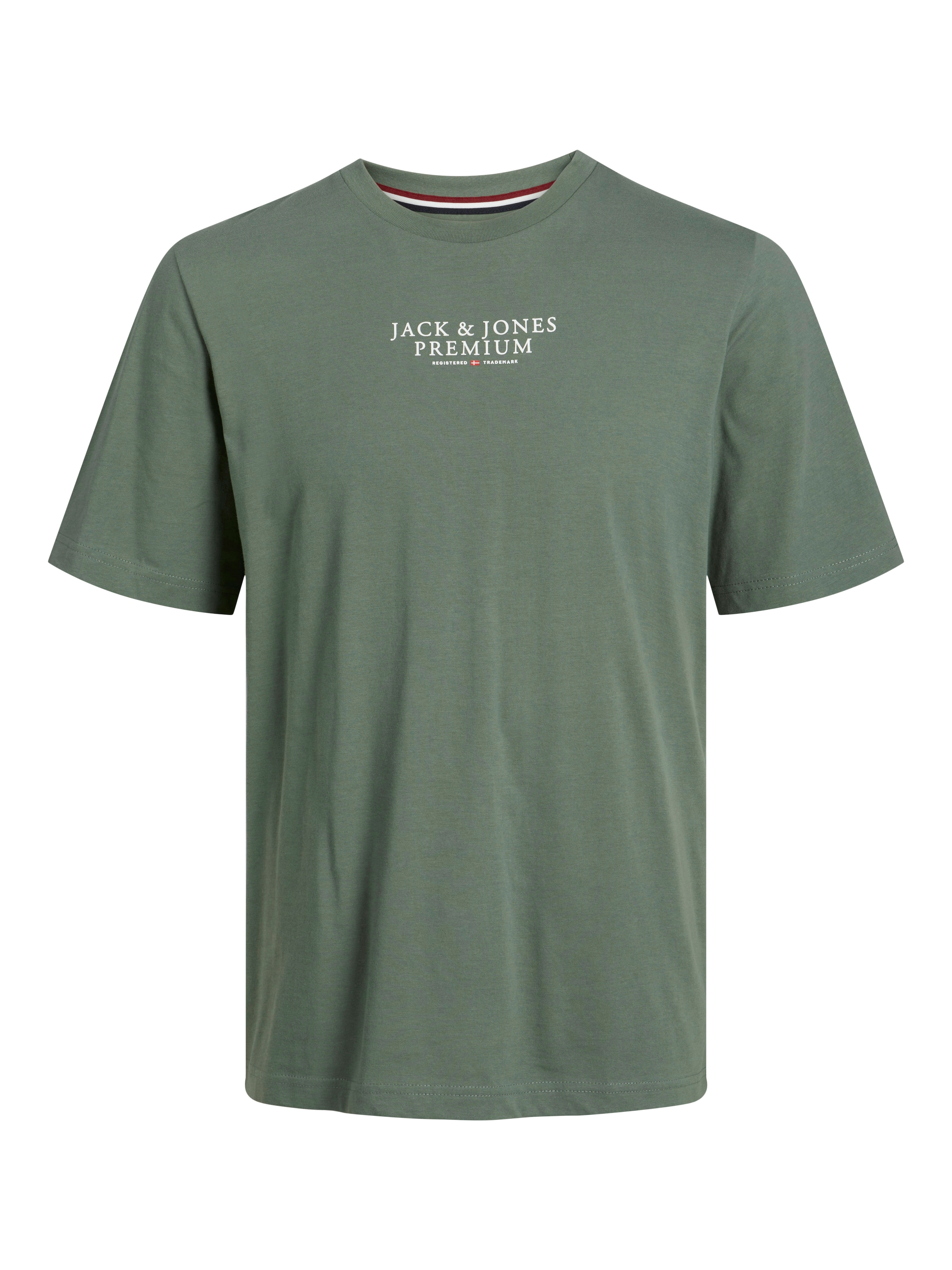 Jack & Jones Rundhalsshirt »JPRBLUARCHIE TEE CREW NECK« mit Logo Print