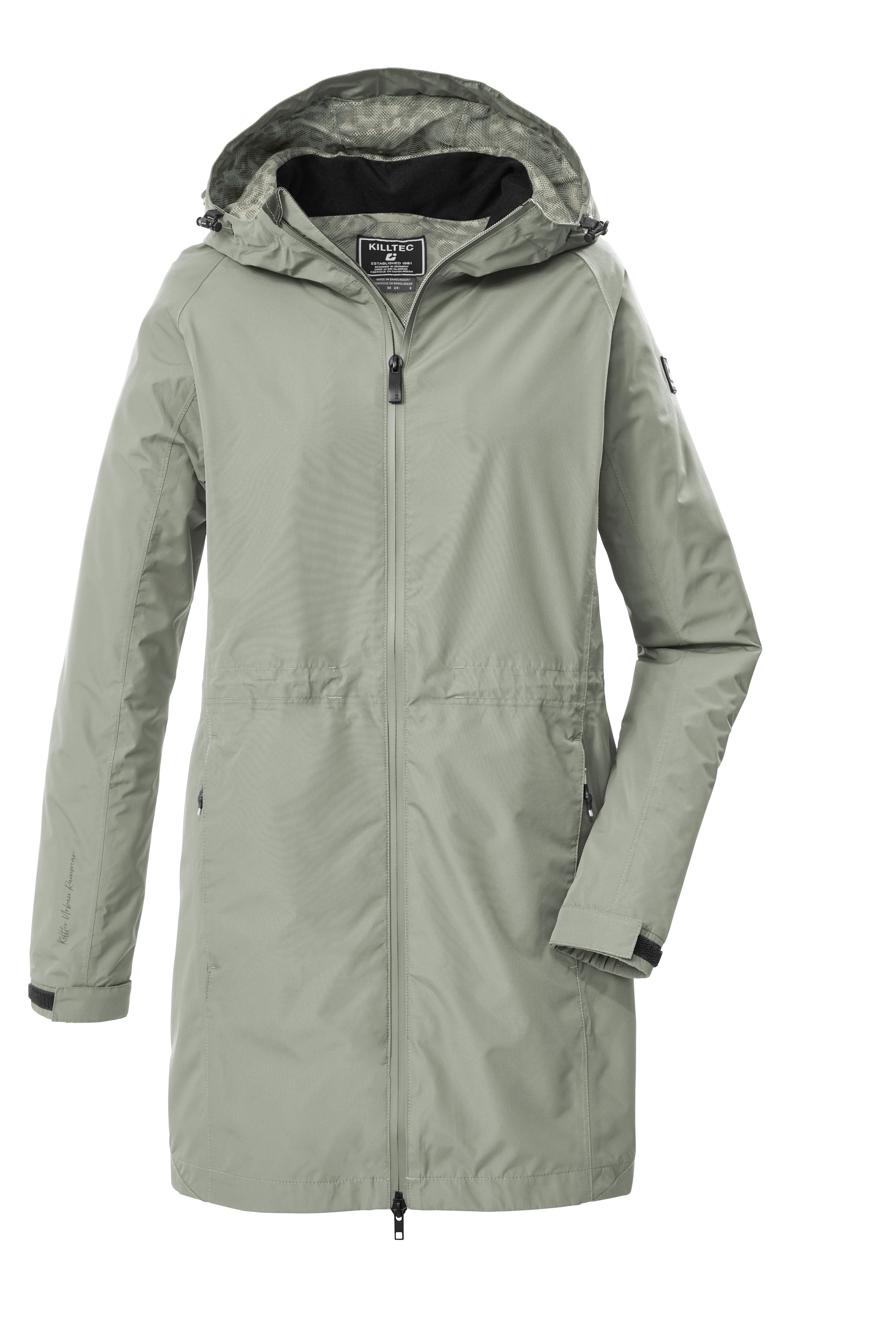Killtec Funktionsparka »KOS 35 WMN PRK« mit verstellbarer Kapuze, wasserdicht, winddicht, atmungsaktiv