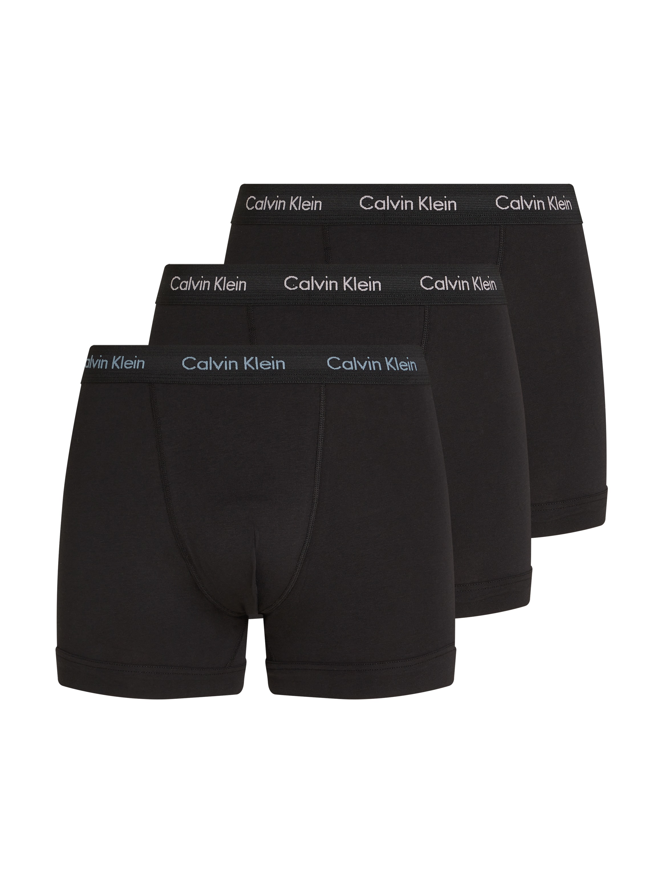 Calvin Klein Underwear Trunk »TRUNK 3PK« Packung, 3 Stk. tlg., mit Calvin Klein Logo-Elastikbund (3 Stück), Größe M (50)