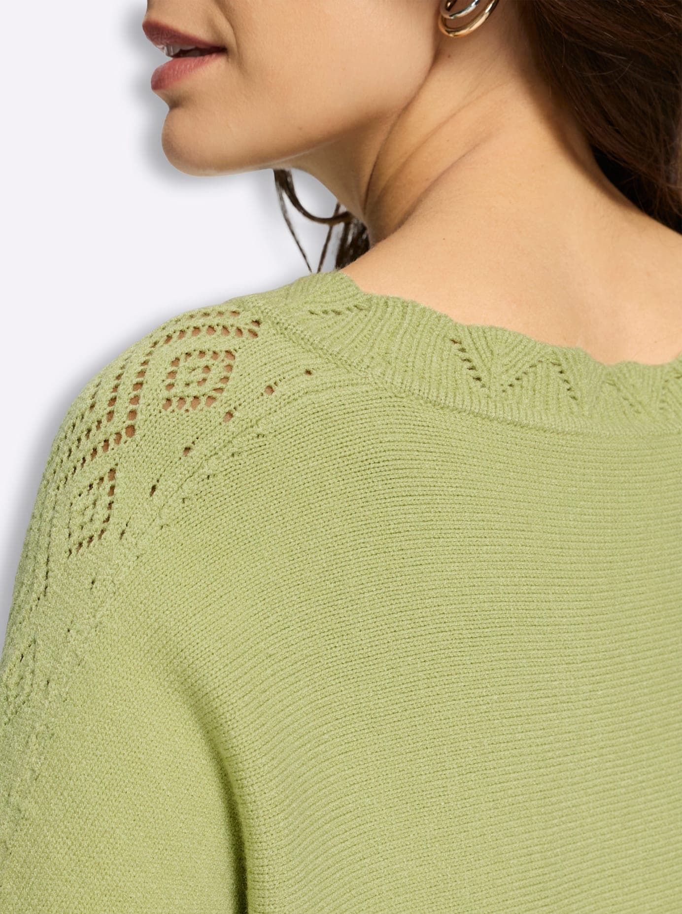 Inspirationen Strickpullover »Langarm-Pullover«