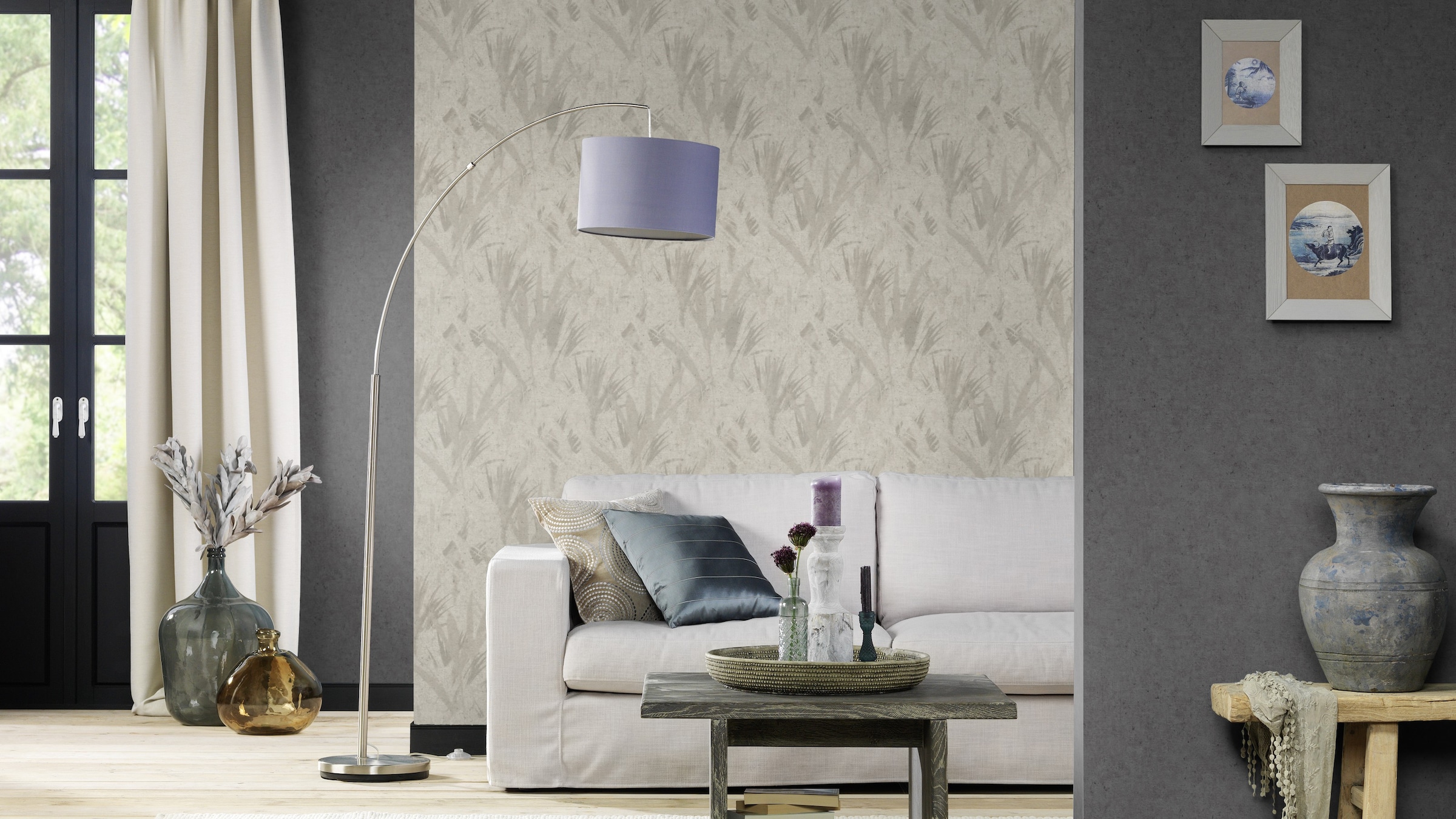 Rasch Vliestapete »Concrete«, botanisch