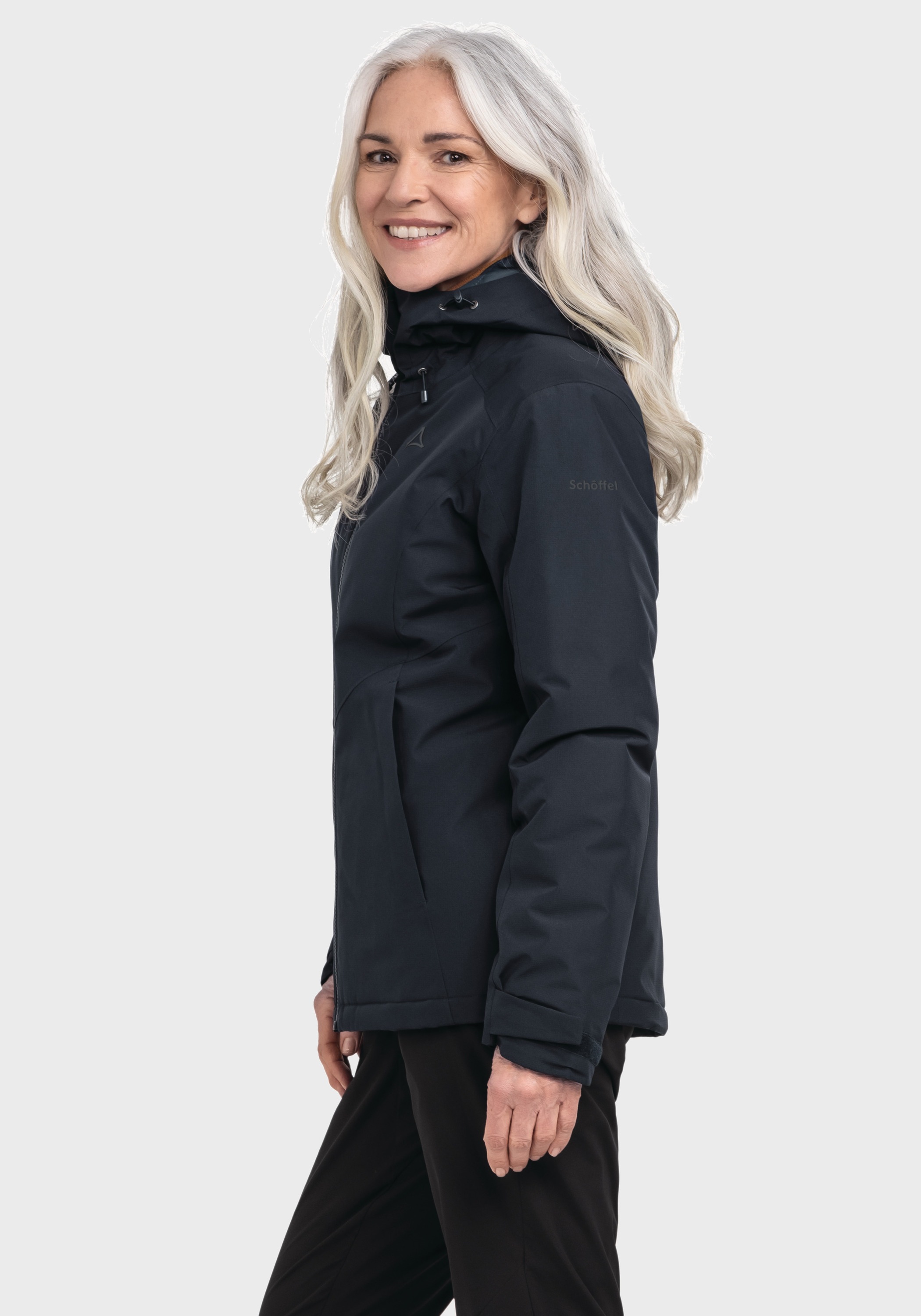 Schöffel Outdoorjacke »Hiking Ins Jacket Style Wildkar WMS«, mit Kapuze