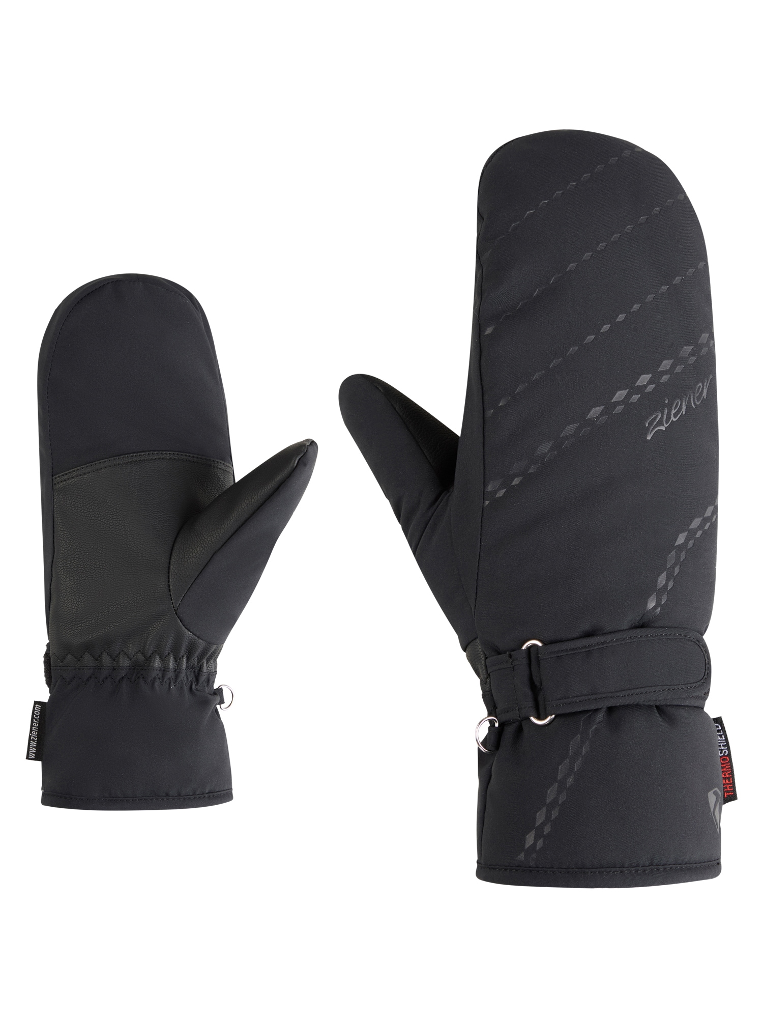 Ziener Damen Fäustlinge »KEVI-Z PR MITTEN glove« in schwarz, Größe 6,5