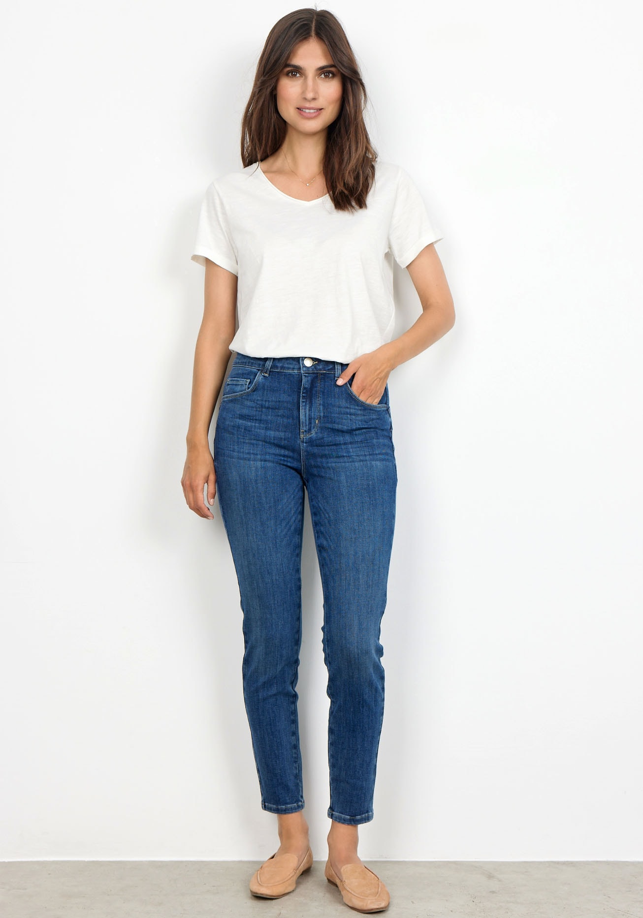 soyaconcept Regular-fit-Jeans »SC-KIMBERLY PATRIZIA 10-B«, Leichte 3-D Effekte