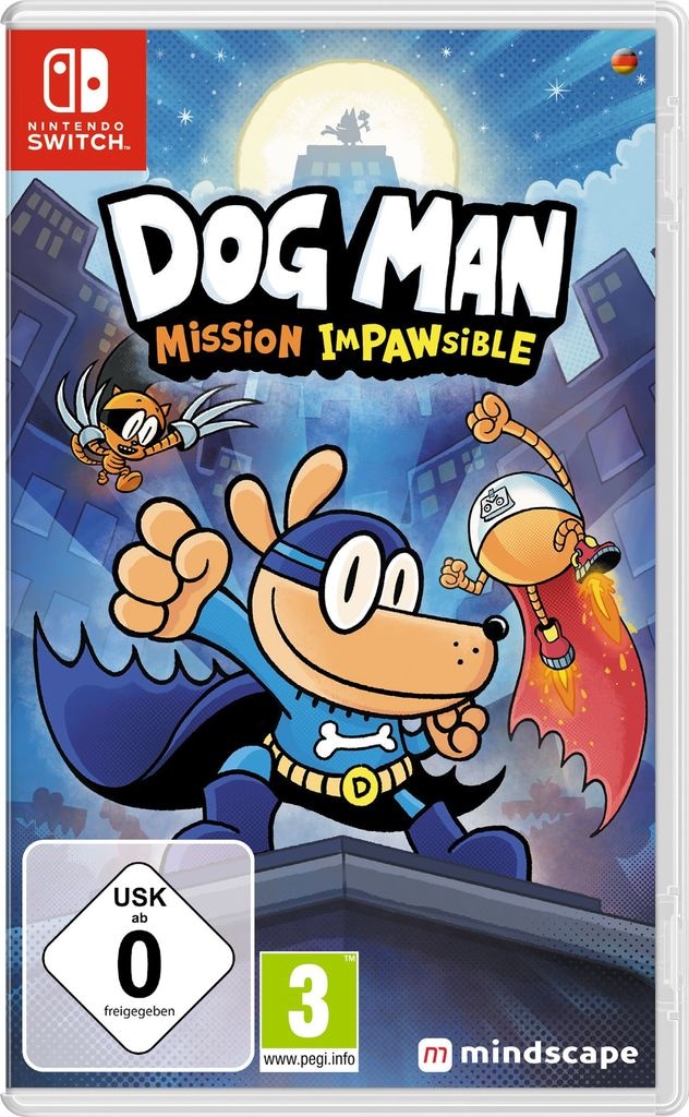 Spielesoftware »Dog Man: Mission Impawsible«, Nintendo Switch