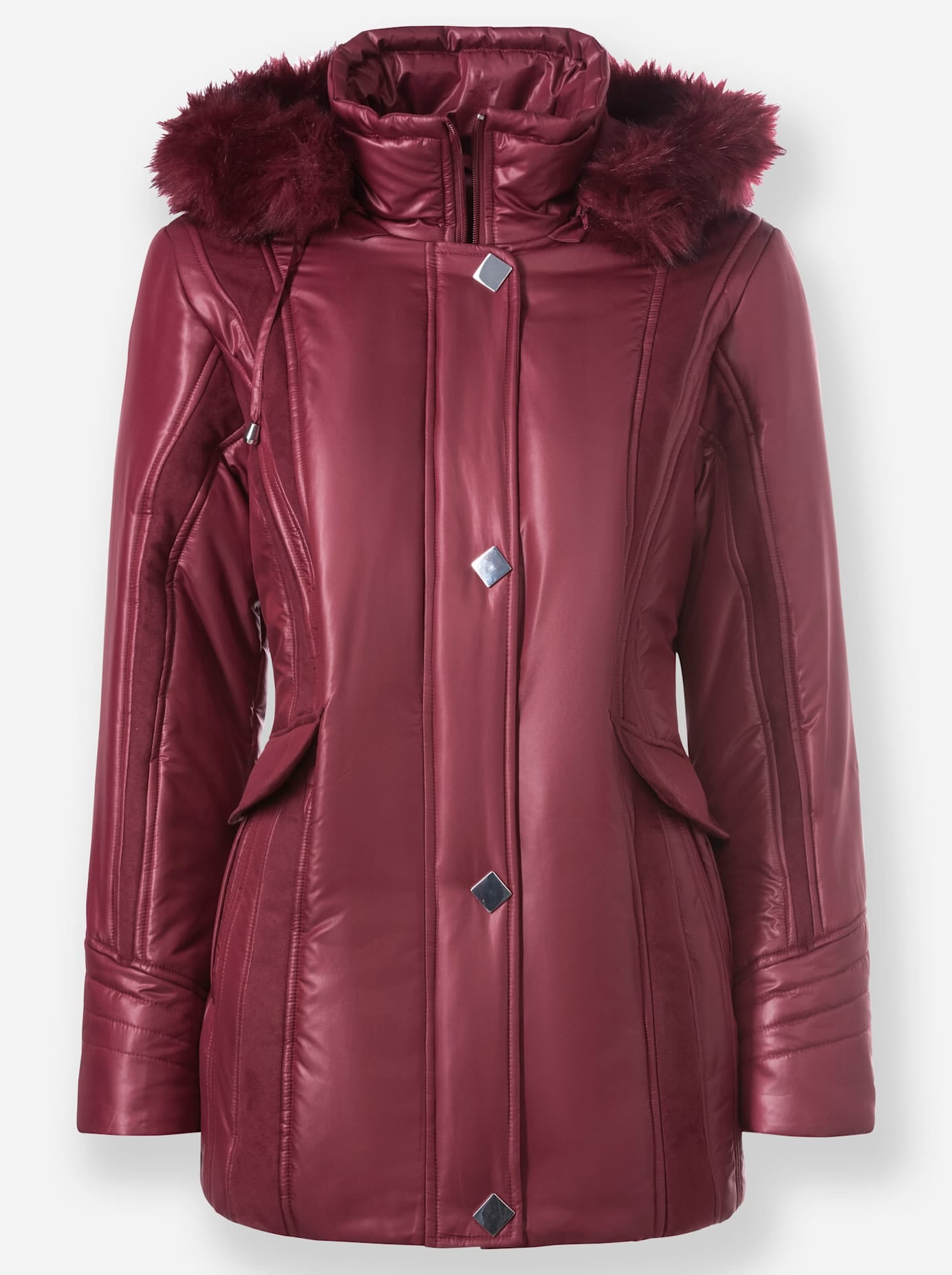 Classic Winterjacke, mit Kapuze