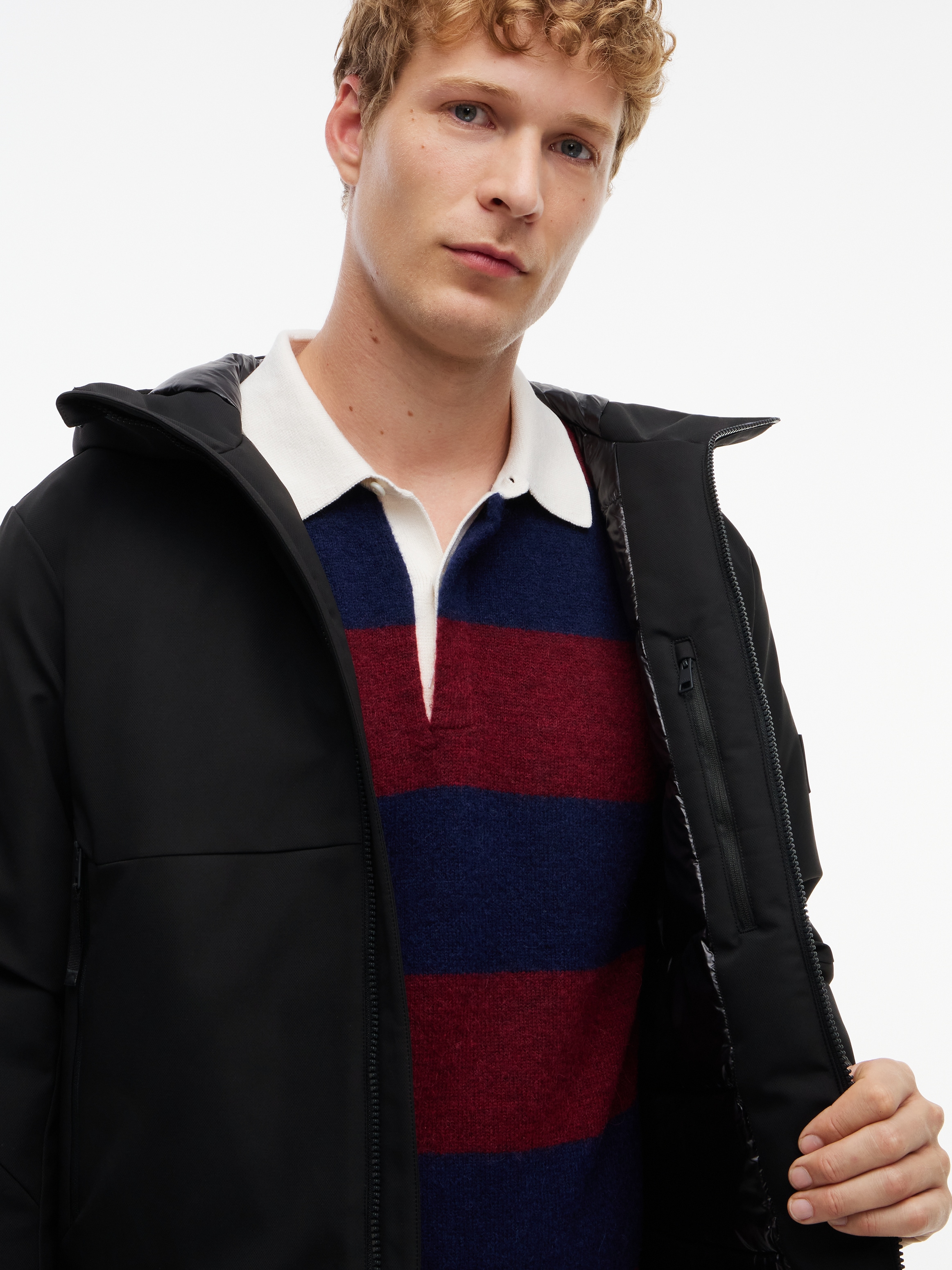 Tommy Hilfiger Kurzjacke »TECH HOODED PADDED« mit Kapuze