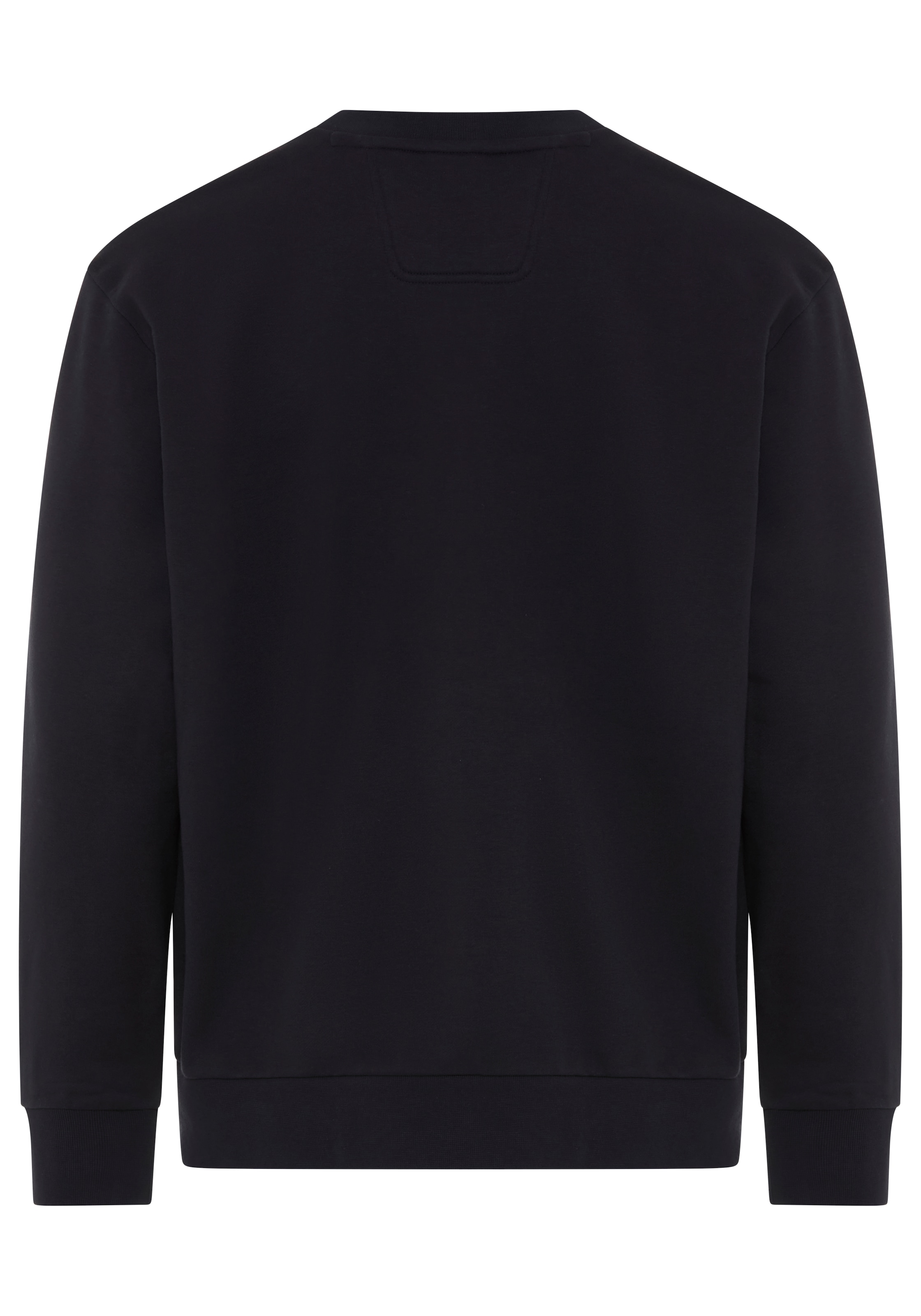 BOSS GREEN Sweatshirt , Rundhalsausschnitt, Relaxed Fit, Logo-Badge
