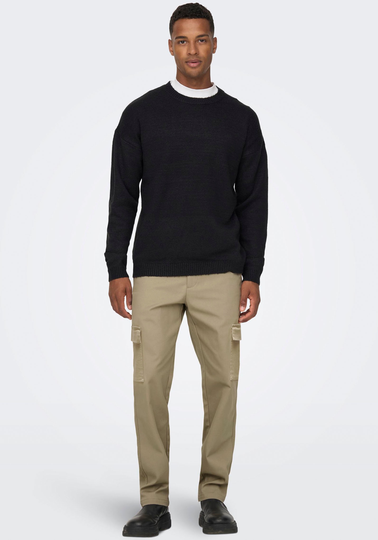 ONLY & SONS Cargohose »ONSEDGE-ED CARGO LOOSE PANT«