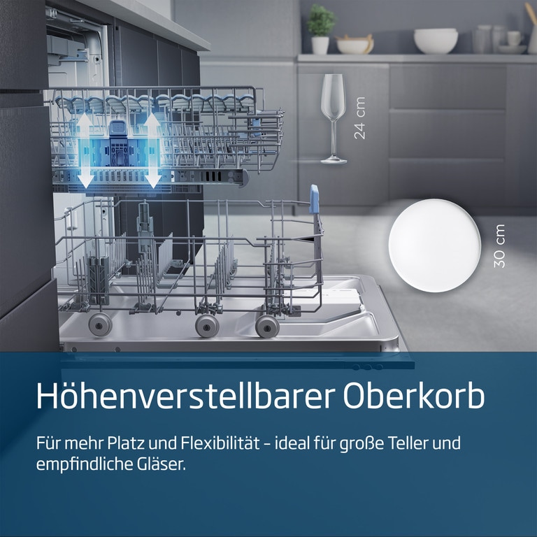 BEKO teilintegrierbarer Geschirrspüler »BDSN36561XP« 8,9 l 15 tlg. Maßgedecke