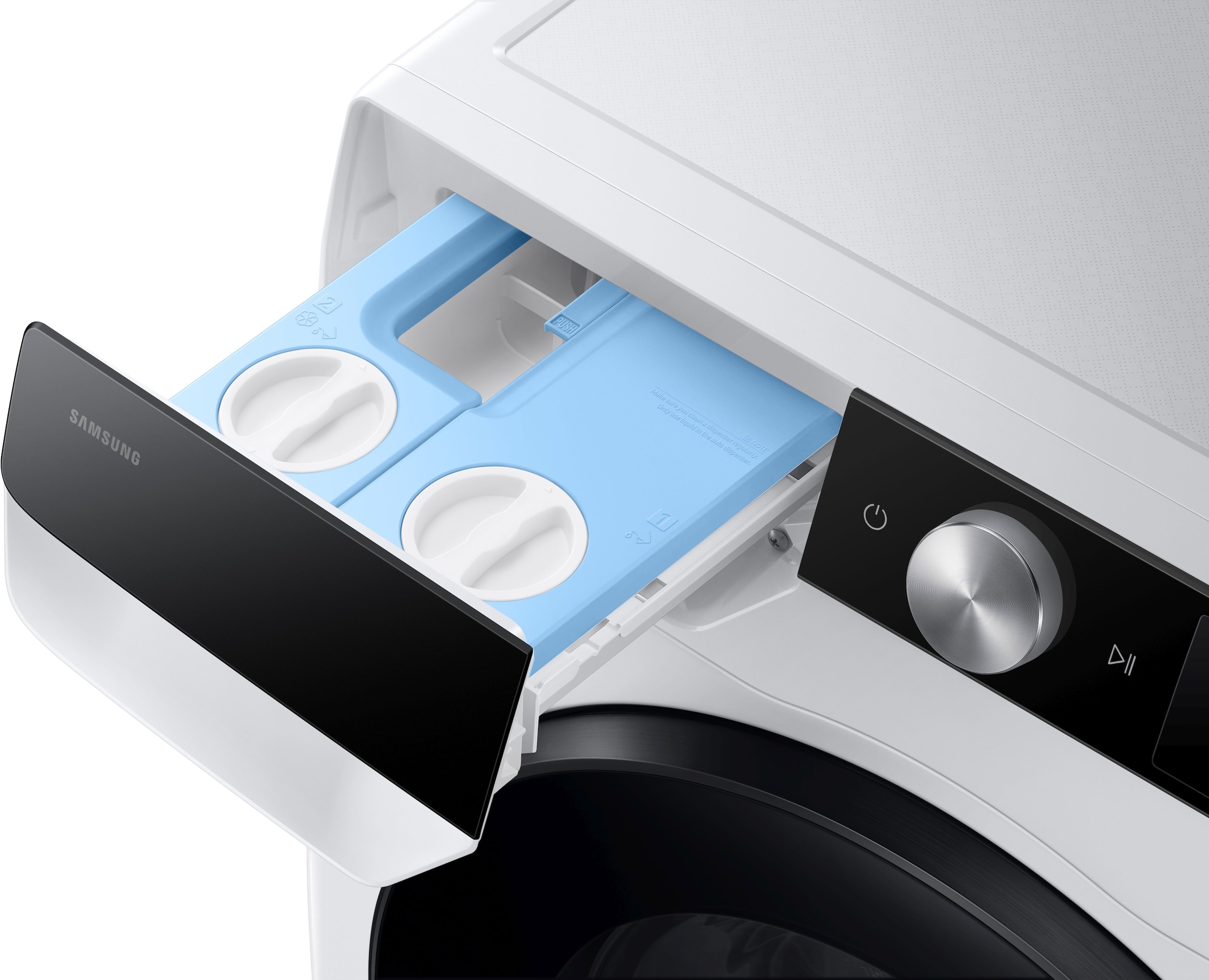 Samsung Waschtrockner »WD90DG6G94BK«, WD6100D SLIM, SLIM Platzsparer ‑ Große Wäsche auf kleinem Raum