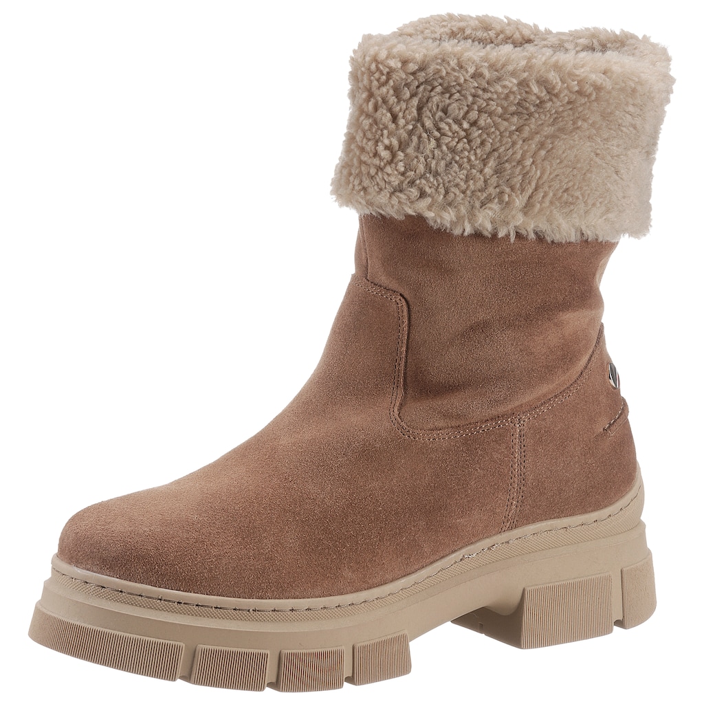 Tommy Hilfiger Winterstiefelette »WARM LINING SUEDE LOW BOOT«