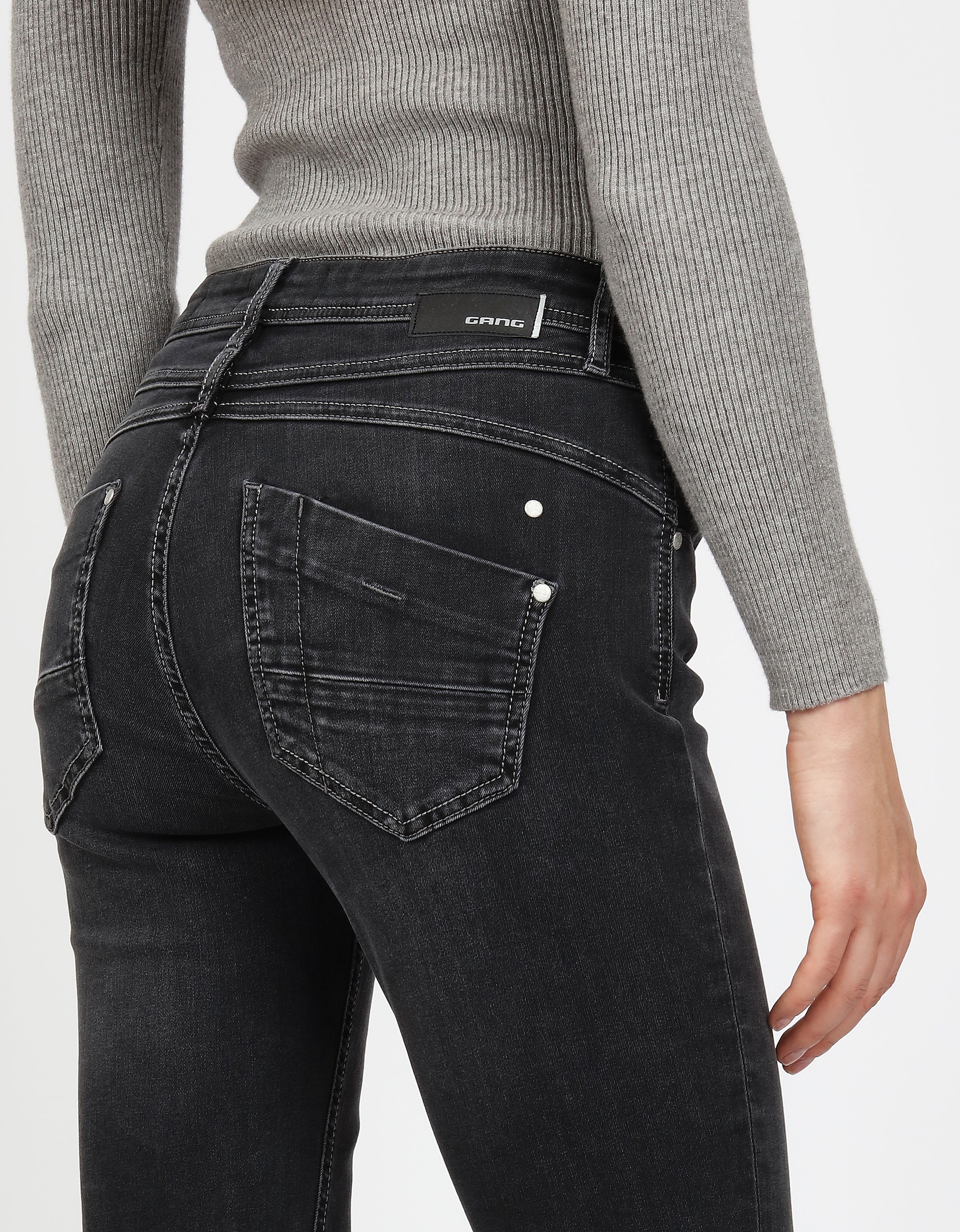 GANG Relax-fit-Jeans »94AMELIE« mit Used-Effekten