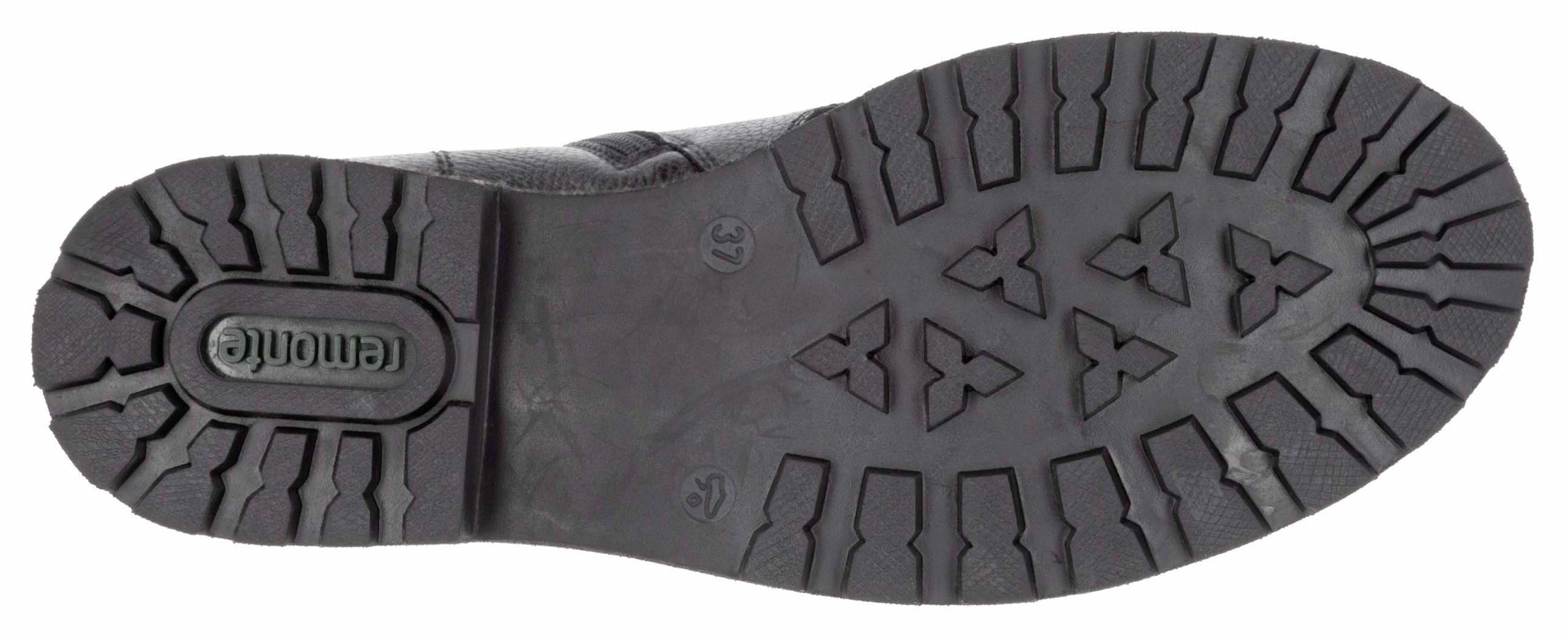 Remonte Winterboots »Elisabeth Hurley-Collection«, Schnürboots, Outdoorschuh, Schnürstiefelette mit Zierschnalle