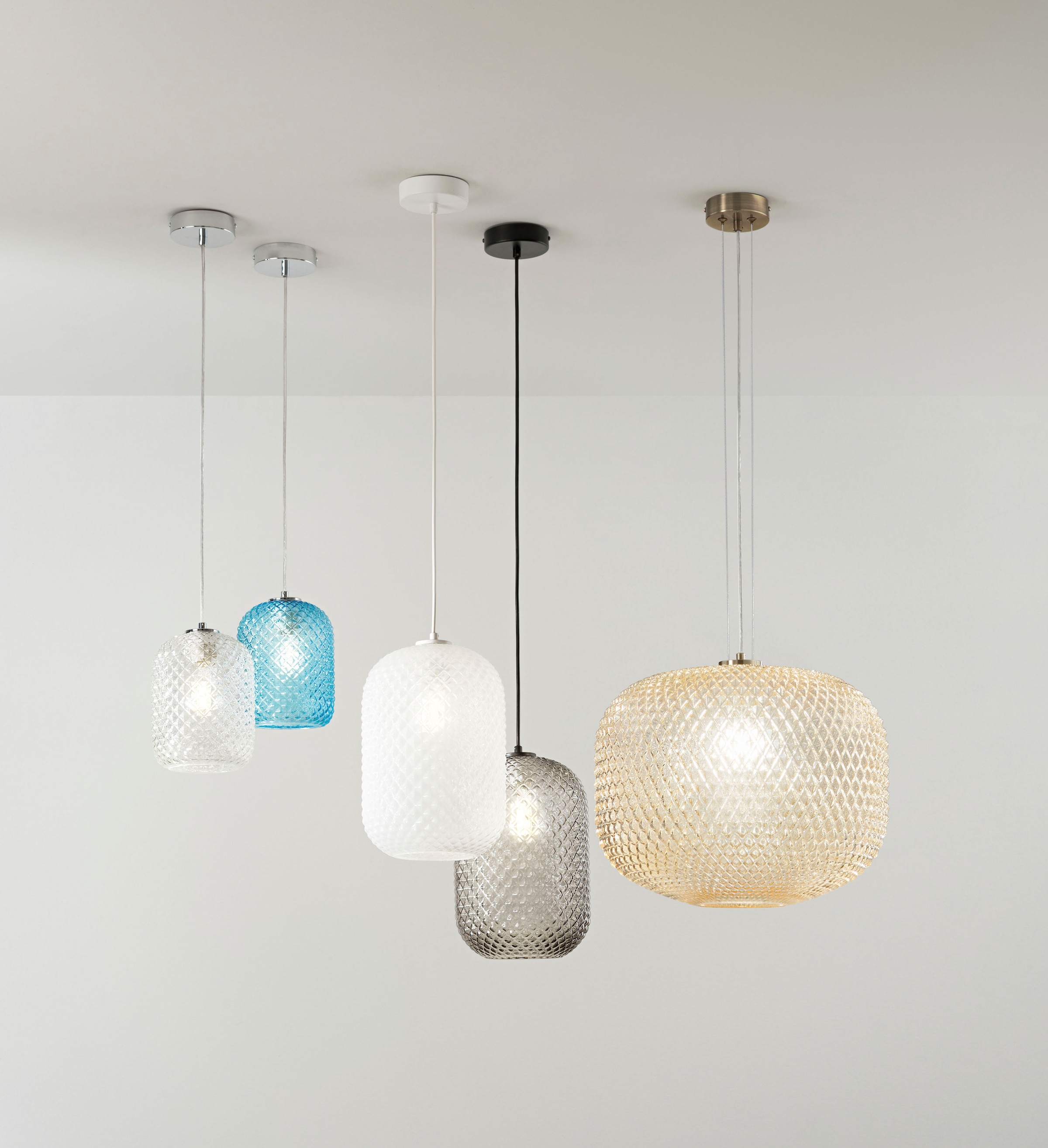 ECO-LIGHT Hängeleuchte »Ashford«, Leuchtmittel E27 | Leuchtmittel wechselbar