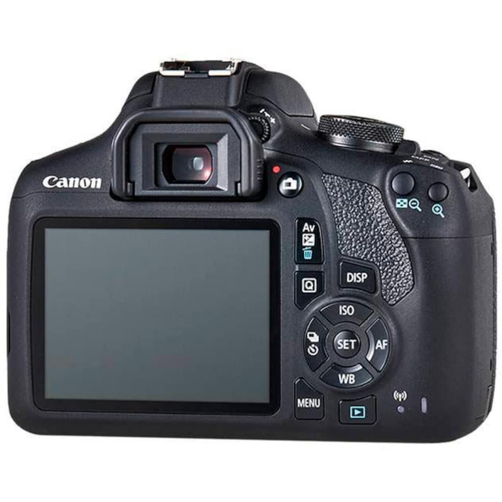 Canon Spiegelreflexkamera »EOS 2000D Kit«, EF-S 18-55 IS II, 24,1 MP, NFC-WLAN (Wi-Fi), inkl. EF-S 18-55 IS II Objektiv