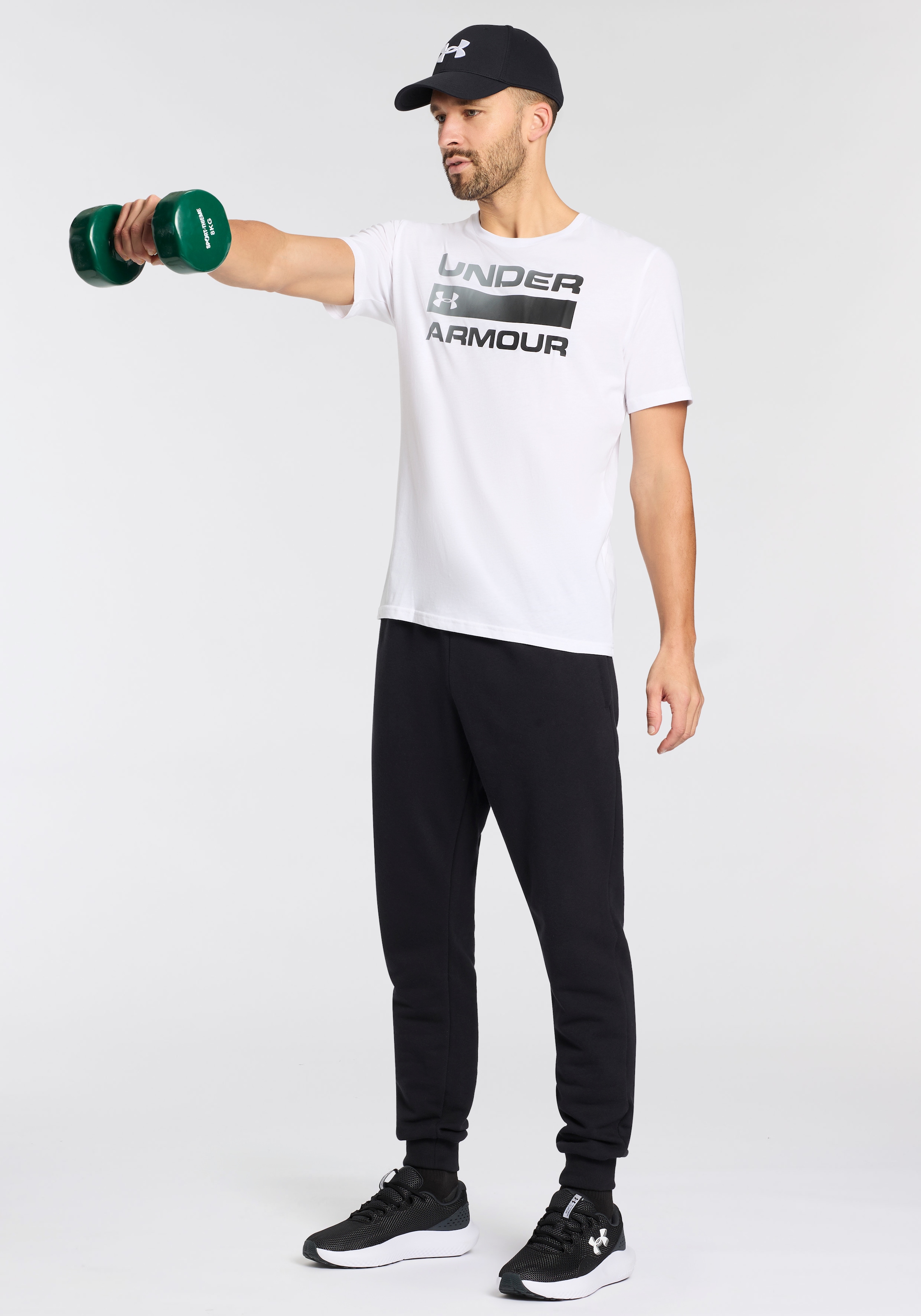 Under Armour® T-Shirt »UA TEAM ISSUE WORDMARK SS«, (1 tlg.)