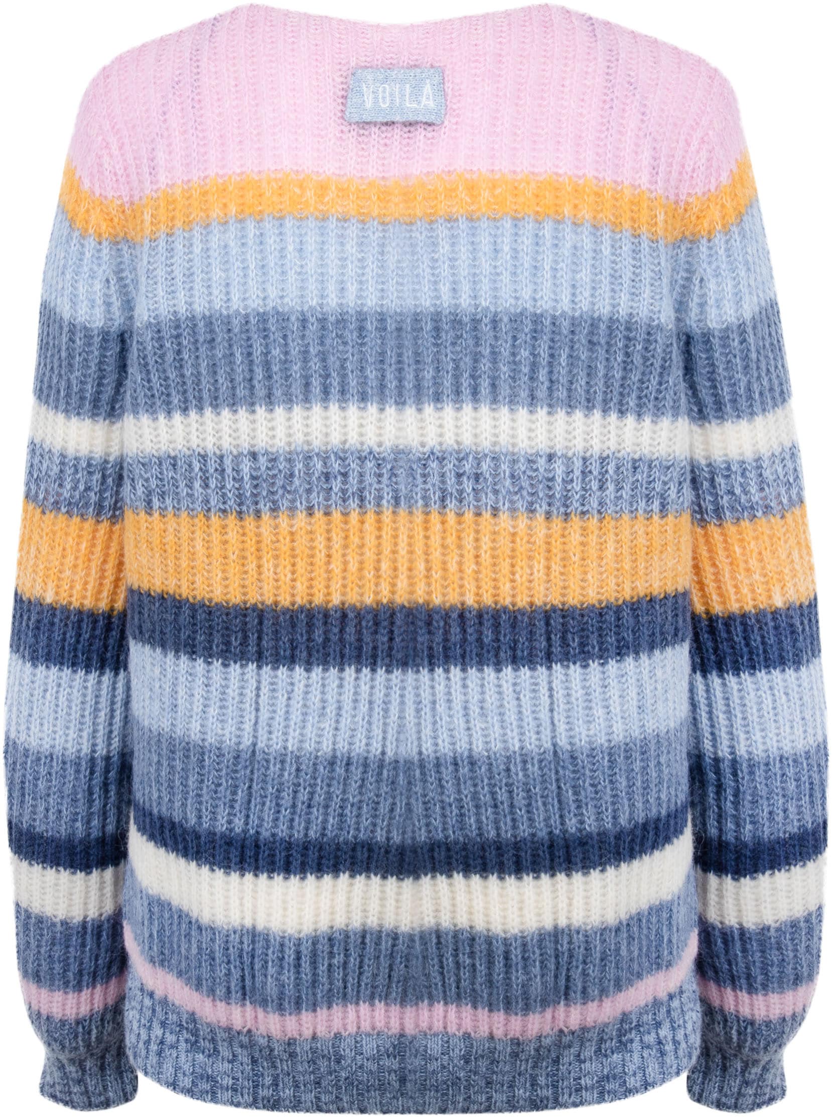Lieblingsstück V-Ausschnitt-Pullover »BeeleL«, mit Streifen