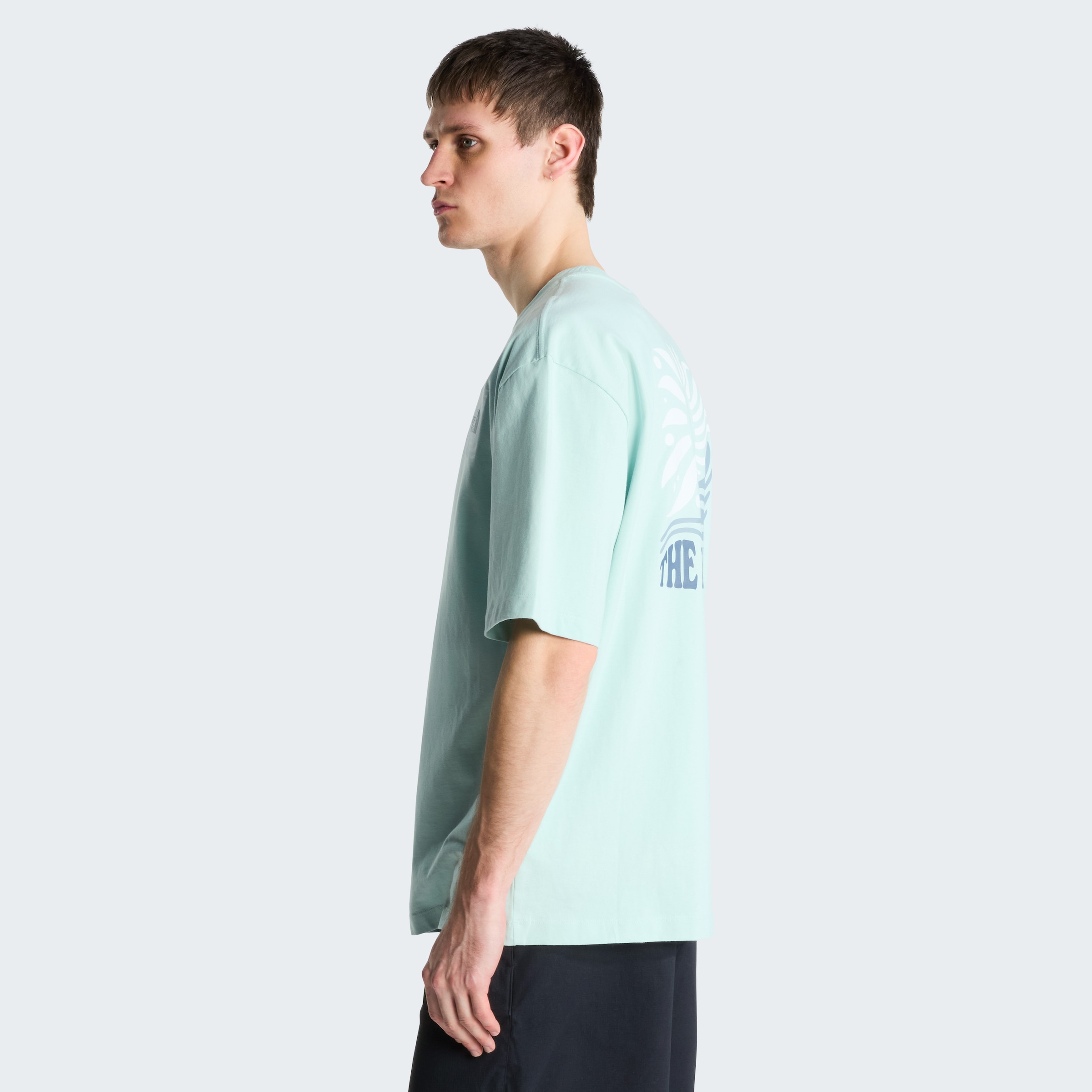 The North Face T-Shirt »M SUN OVERSIZE SHORT SLEEVE TEE-GRAPHIC« sportlicher Stil, Kurzarm, für sportliche Aktivitäten und Freizeit