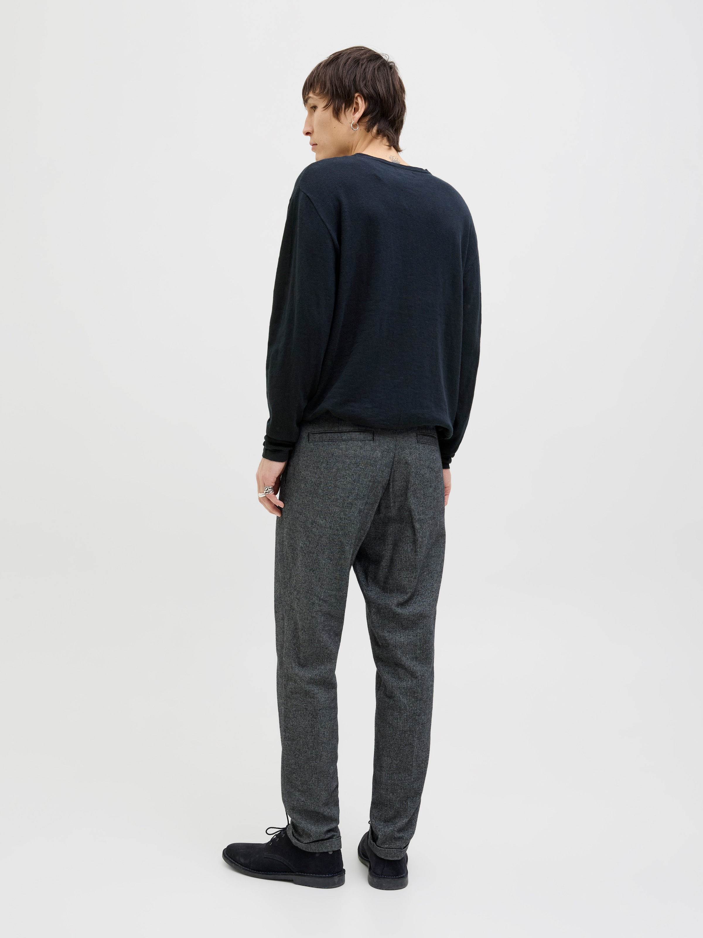 Jack & Jones »JJESUMMER KNIT CREW NECK SN« mit Rundhalsausschnitt