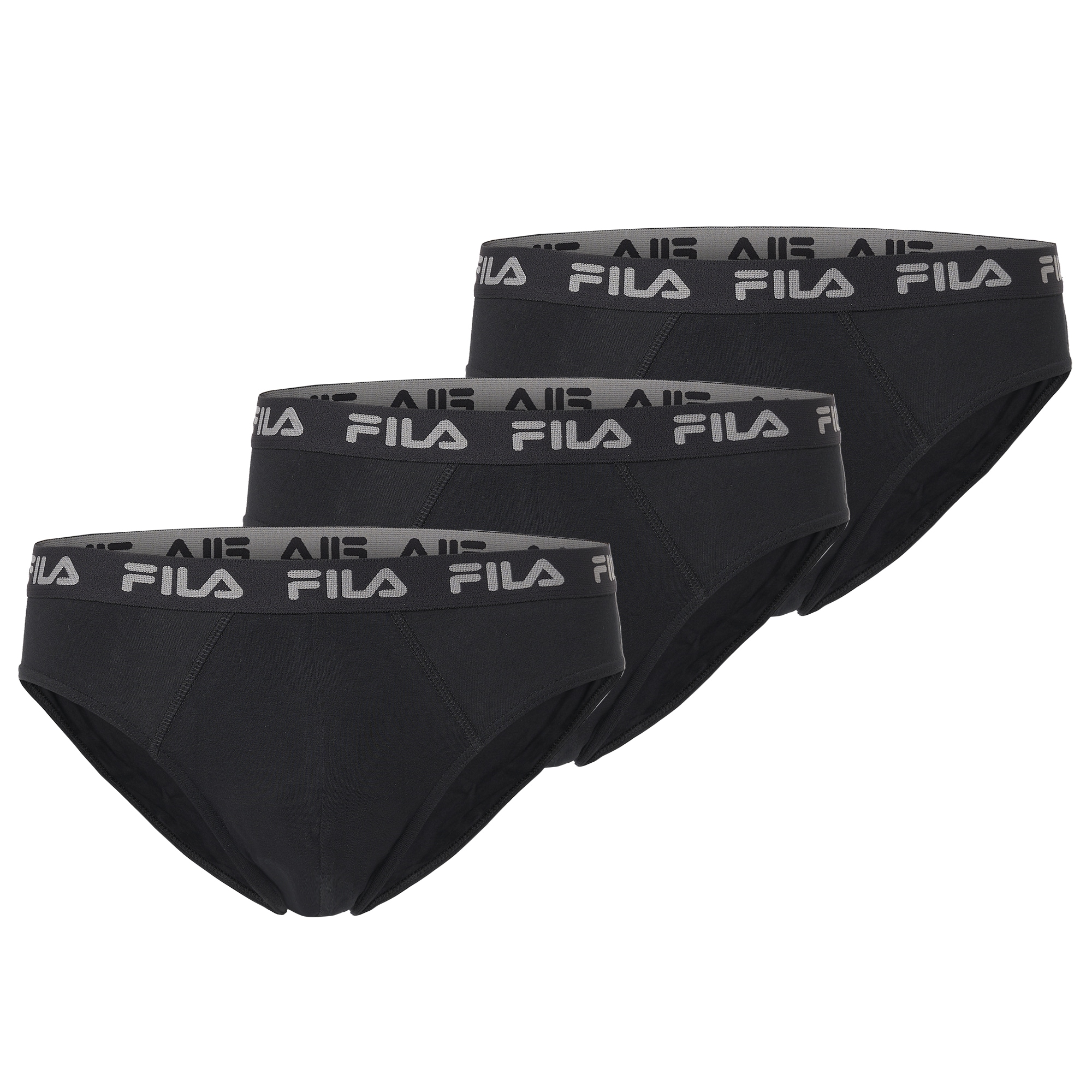 Fila Slip »MAN BRIEF« 3er Pack,  elastischer Logobund