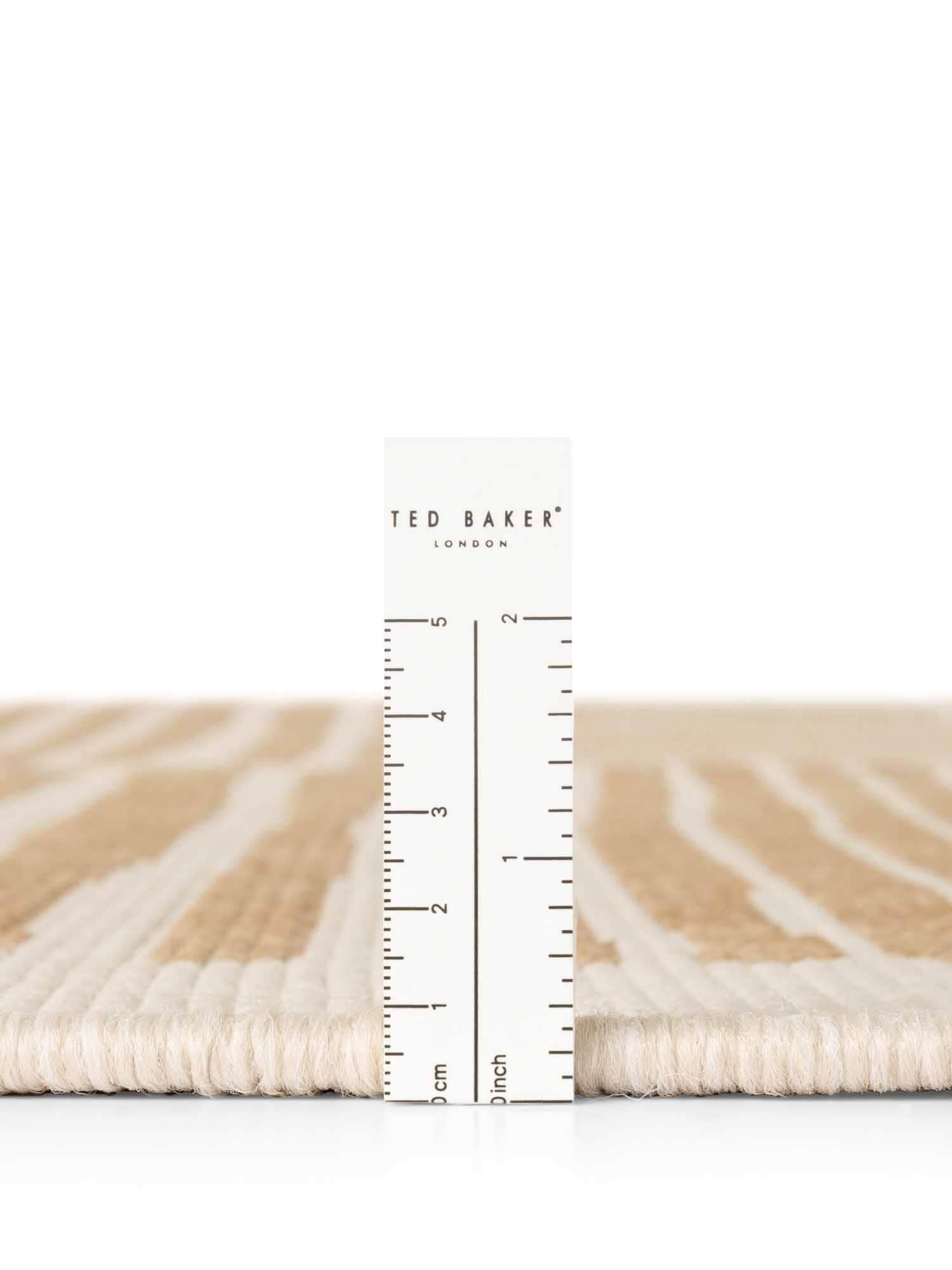 Ted Baker Teppich »Bounds« rund 8 mm Höhe Designteppich, Wetterfest, Pflegeleicht, Modern, Wohnzimmer, Terrasse