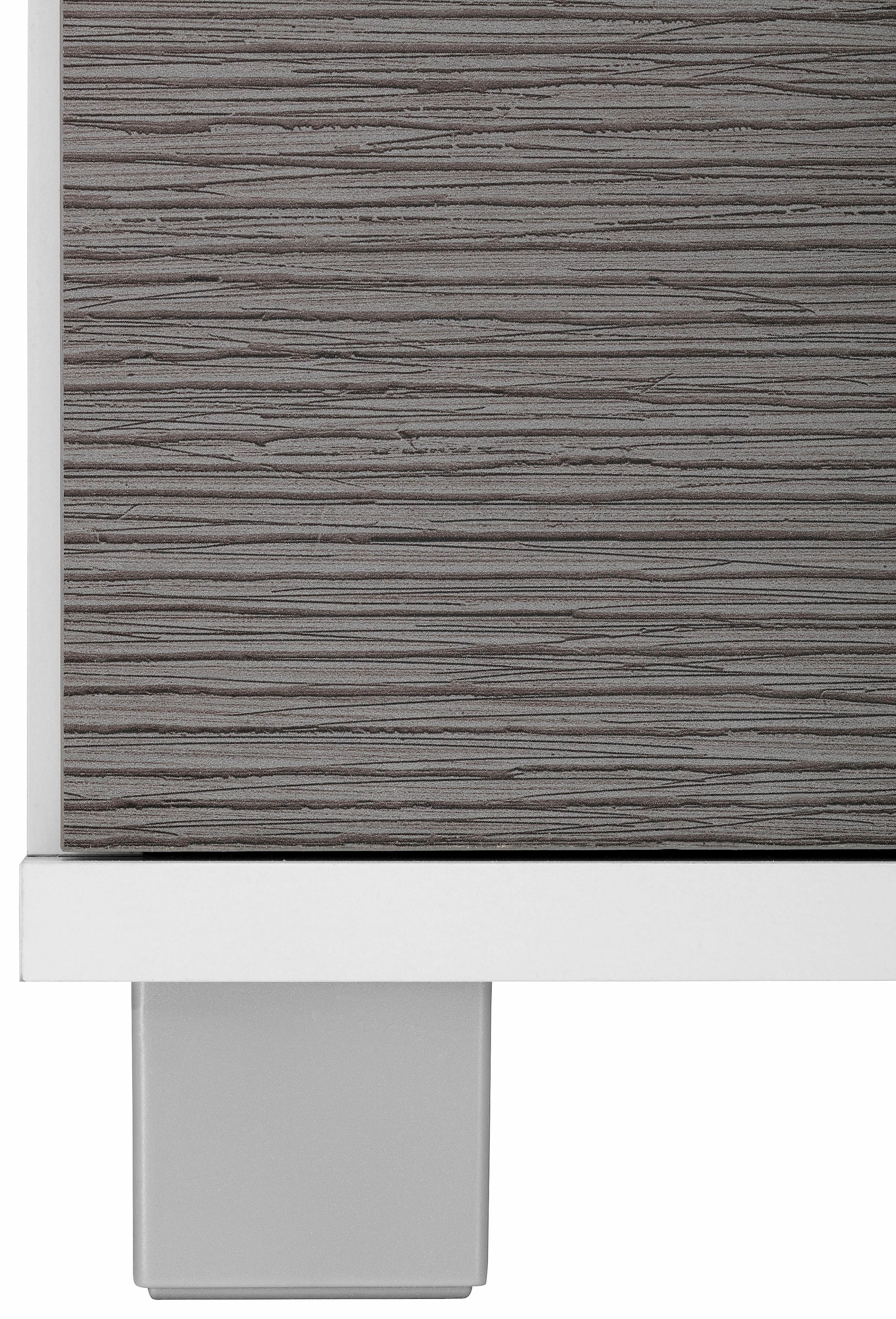 welltime Seitenschrank »Emmi, Breite 30 cm«, Wechselbarer Türanschlag, Metallbeschläge