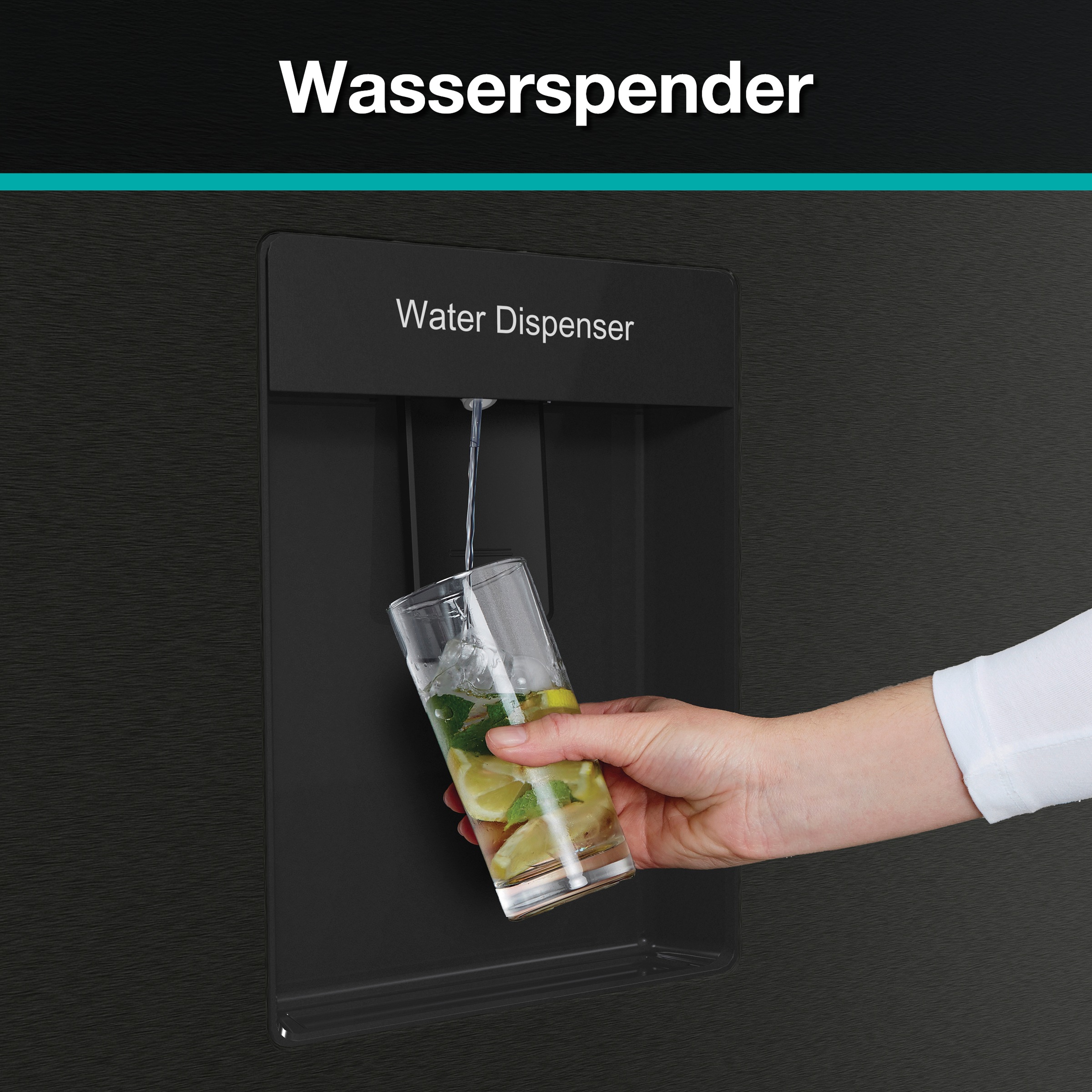GORENJE Side-by-Side »NRR 9185 EABXLWD«, Wasserspender