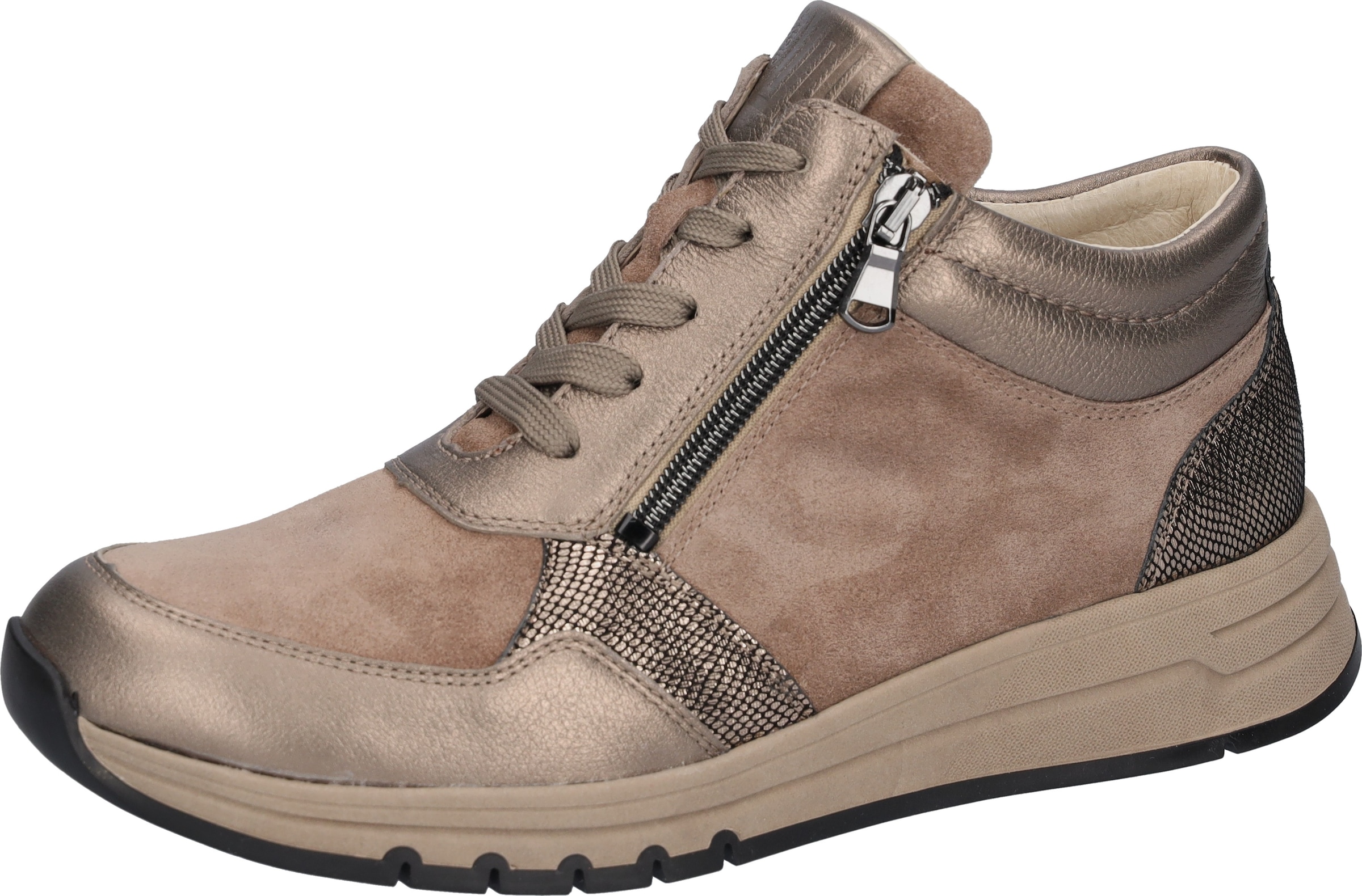 Waldläufer Schnürboots »H-APRIL«  High Top Sneaker, Schnürstiefelette mit Reißverschlüssen