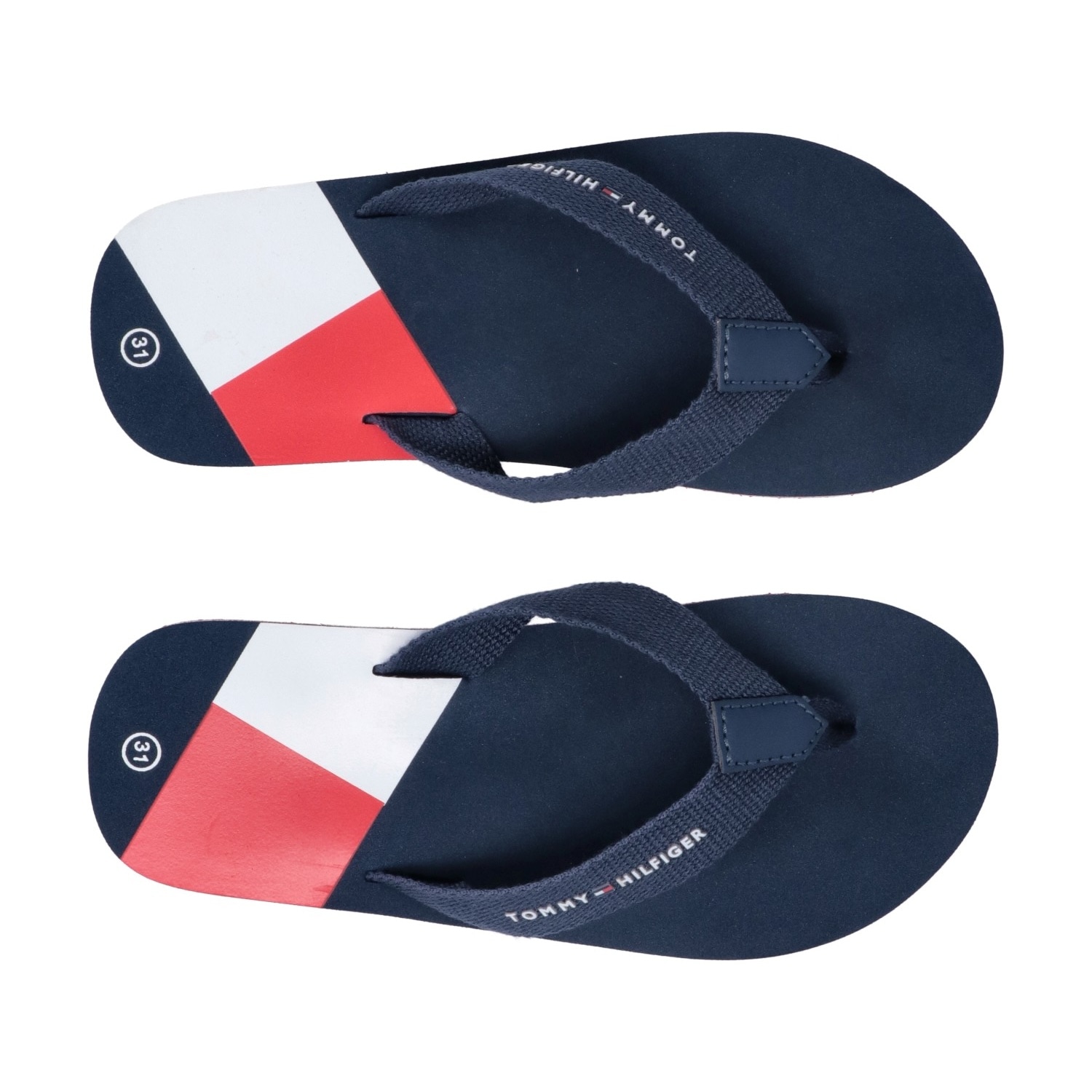 Tommy Hilfiger Zehentrenner, Slides, Sandale mit Zehensteg