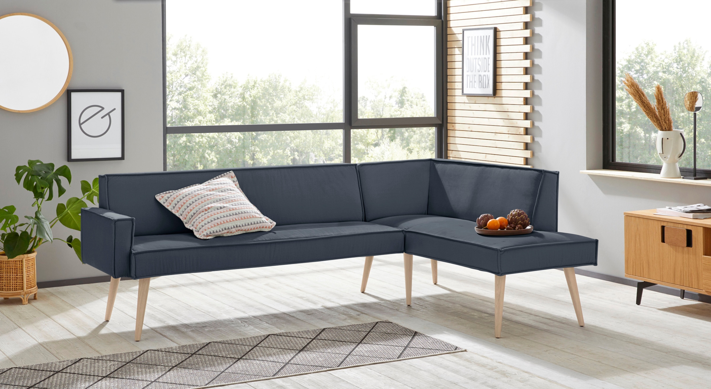 exxpo - sofa fashion Eckbank bei Frei Raum im stellbar »Lungo«, OTTO
