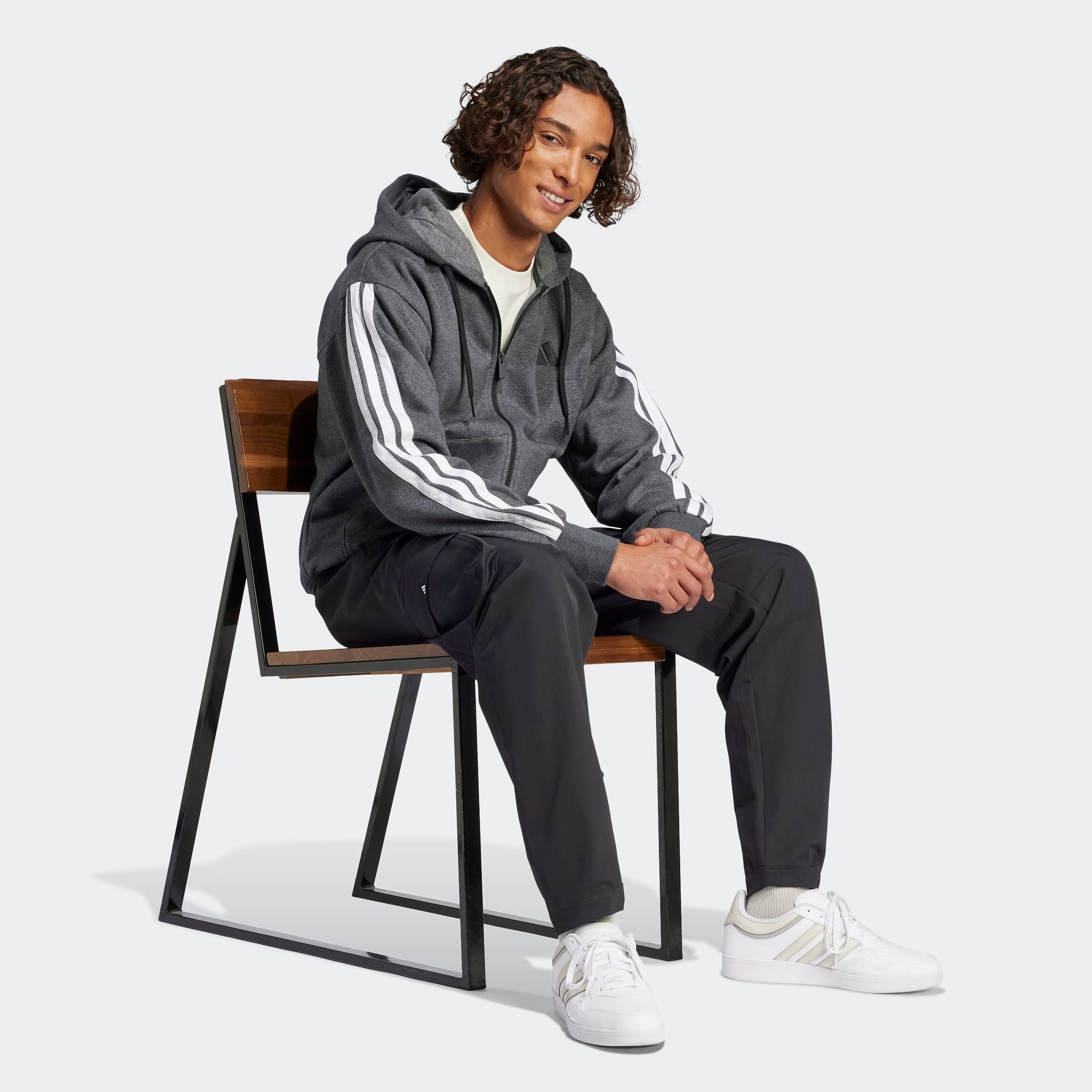 adidas Sportswear Sweatshirt »M 3S FL FZ HD«