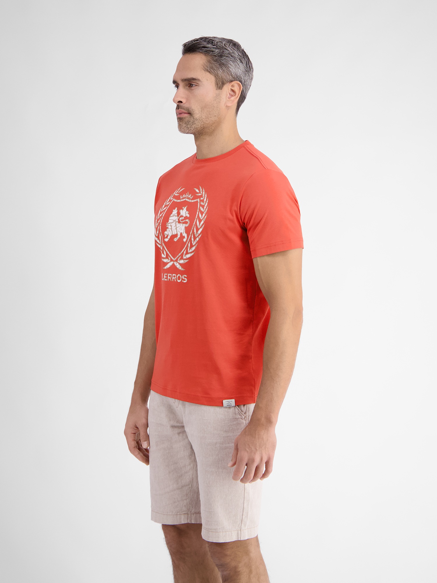 LERROS T-Shirt »LERROS T-Shirt mit Logoprint«