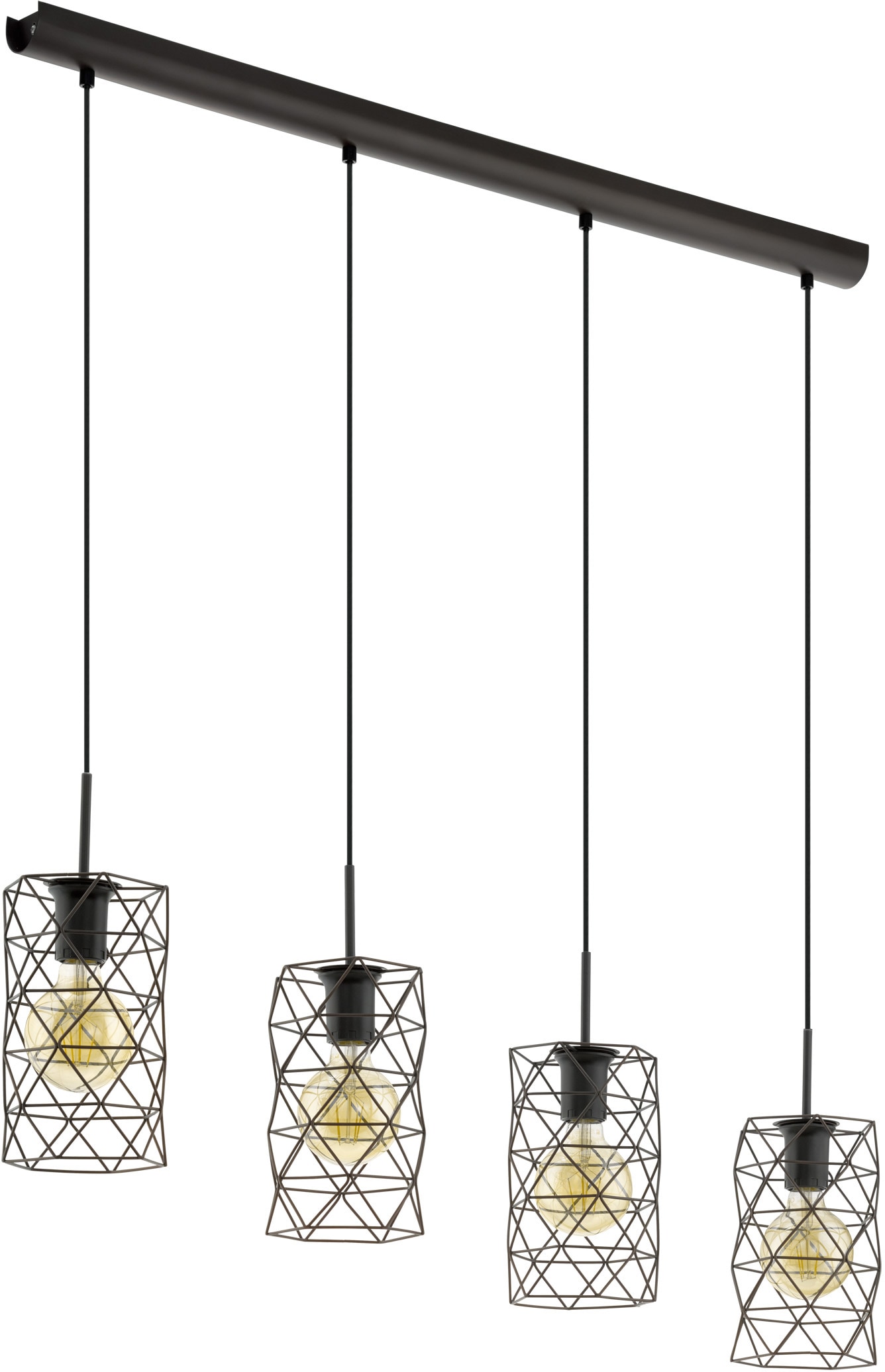 EGLO Pendelleuchte »ESTEVAU« E27 1 Stk. Hängeleuchte, Hängelampe, dimmbar