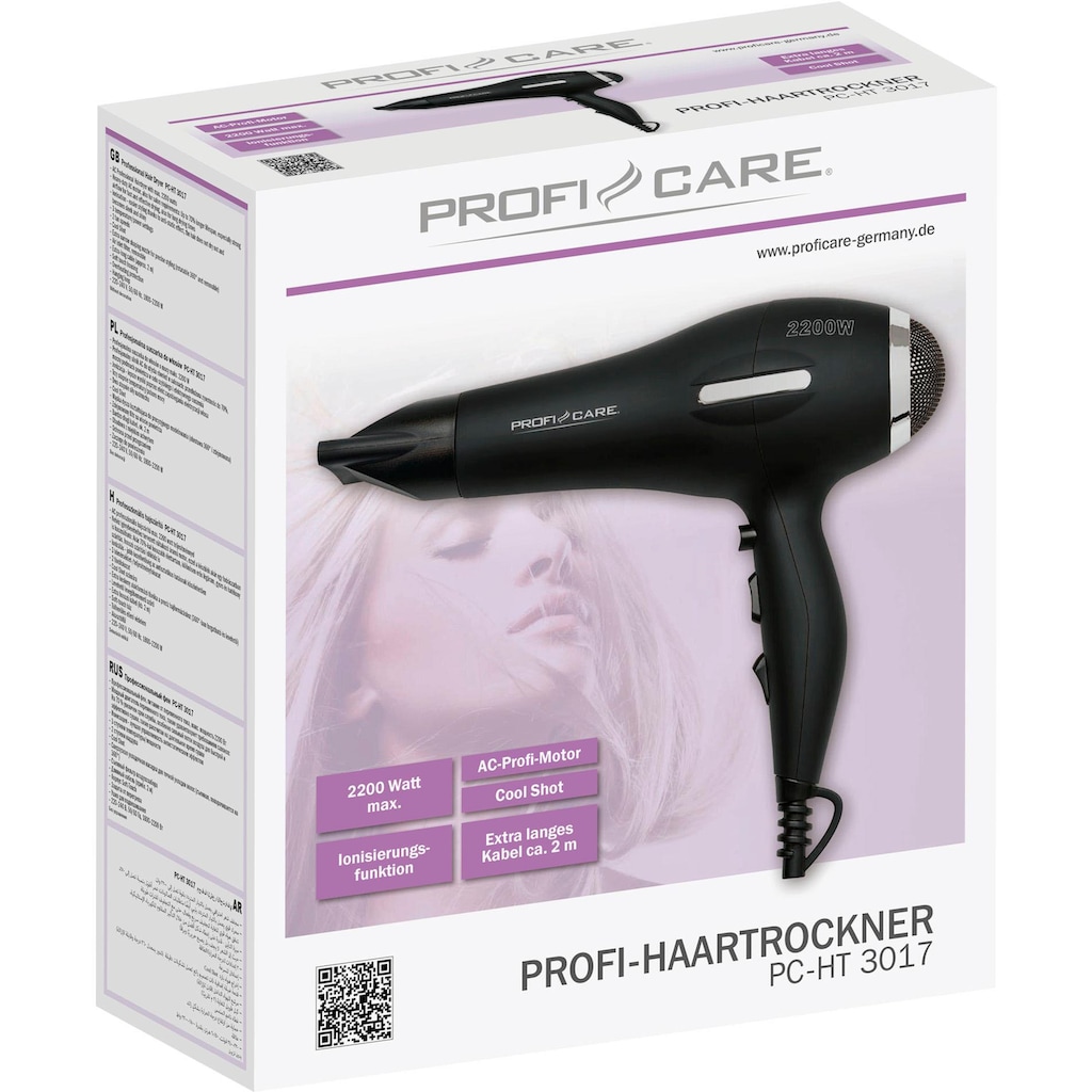 ProfiCare Haartrockner »PC-HT 3017«, 2200 W