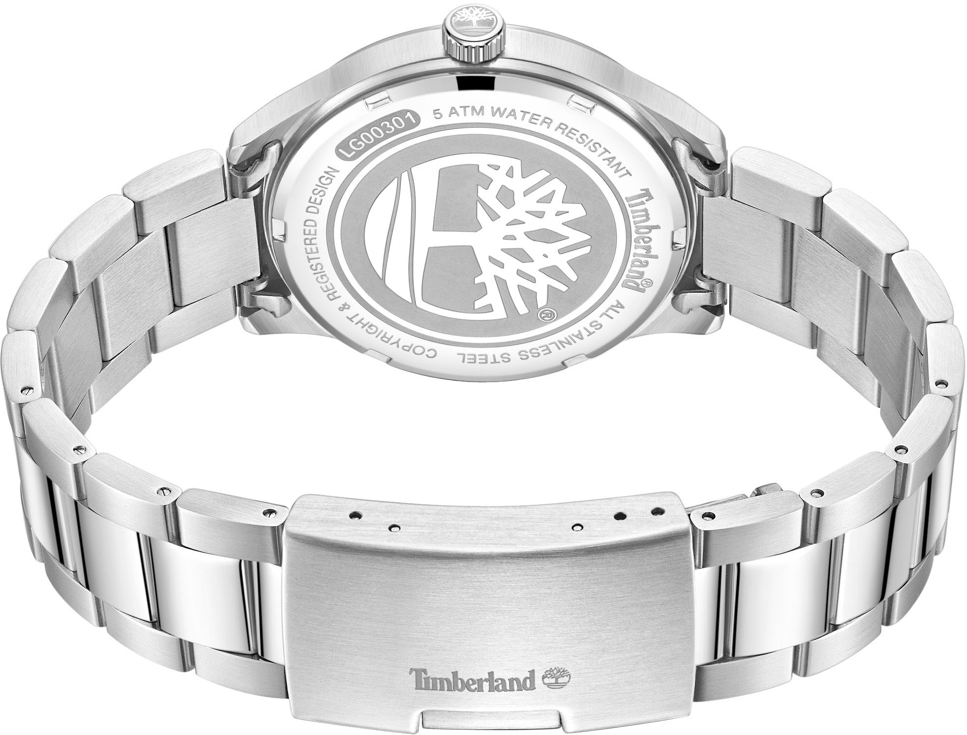 Timberland Quarzuhr »LADIES NORTHBRIDGE«, Armbanduhr, Damenuhr, Edelstahlarmband