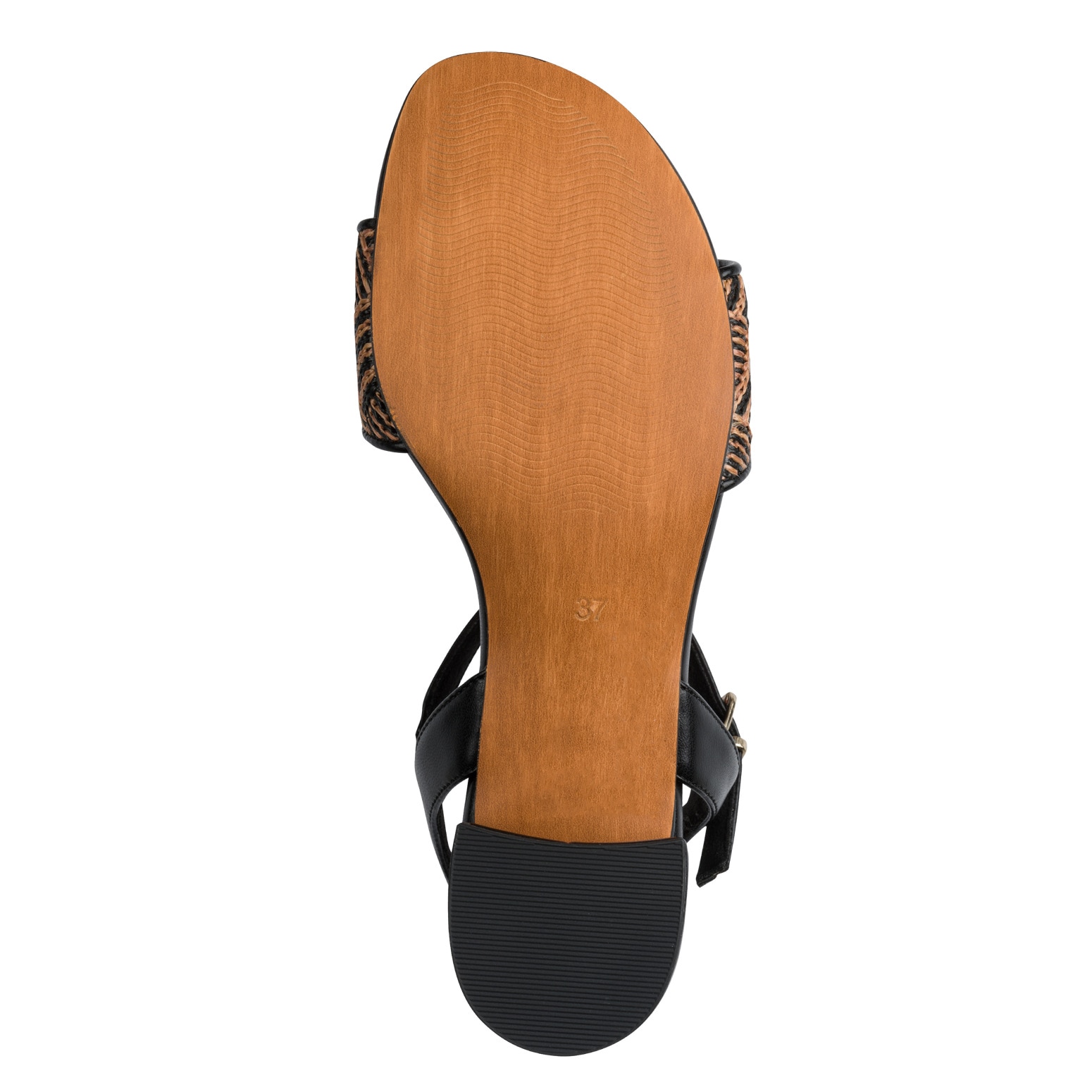 MARCO TOZZI Sandalette  Blockabsatz, Sommerschuh, Riemchensandale mit verstellbarer Schnalle
