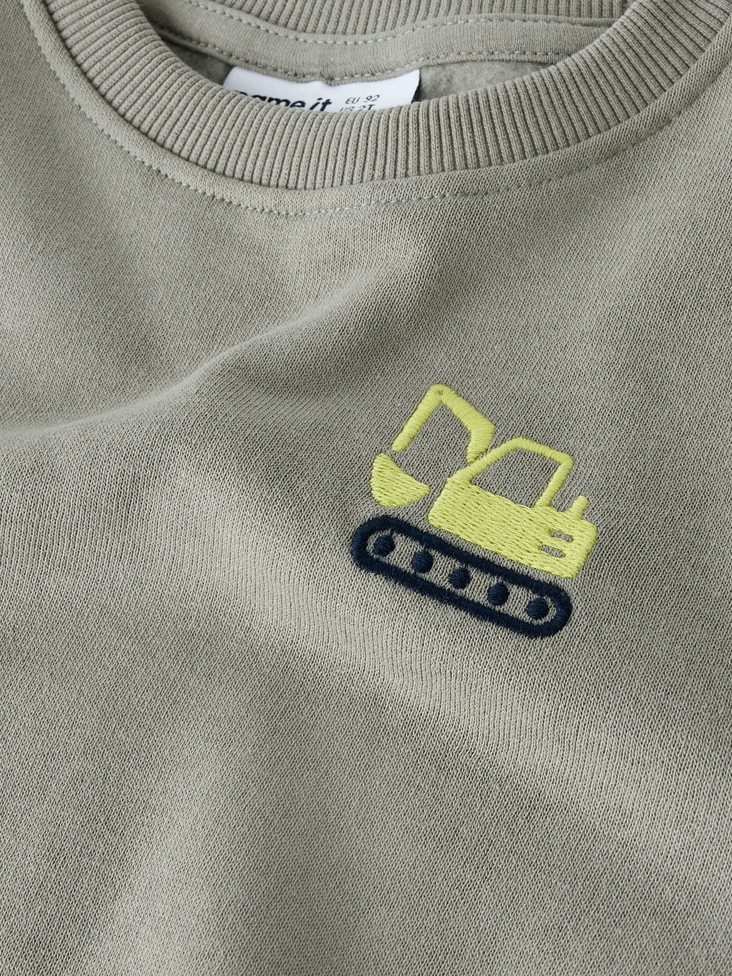 Name It Sweatshirt »NMMVALLEN LS NREG SWEAT BRU«
