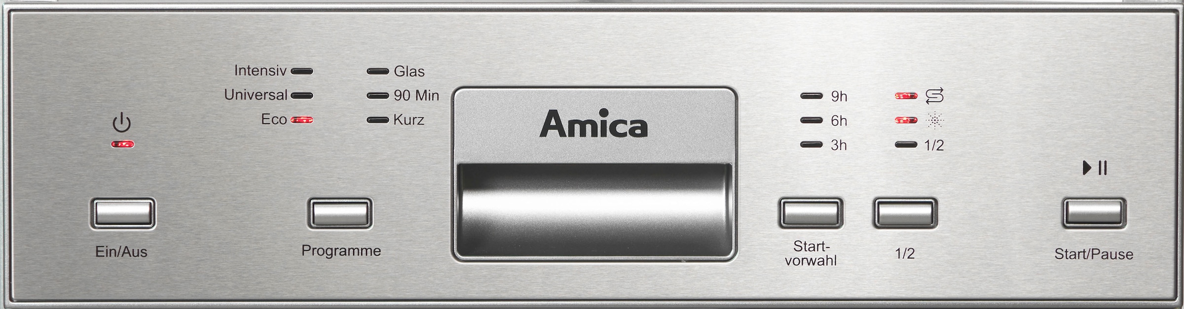 Amica teilintegrierbarer Geschirrspüler »EGSP 561 000 E«, 10 Maßgedecke