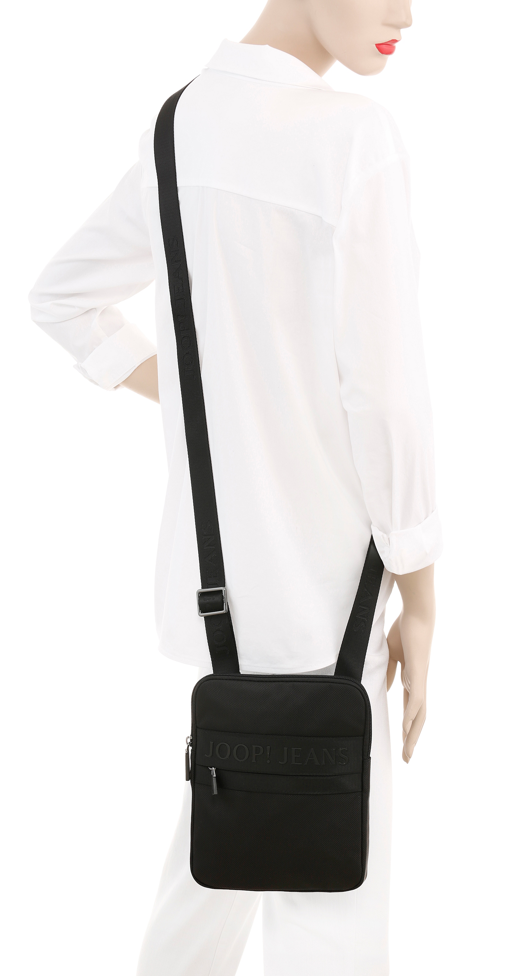 Logo schöner Jeans OTTO Joop xsvz«, shoulderbag liam kaufen »modica bei Stickerei mit Umhängetasche