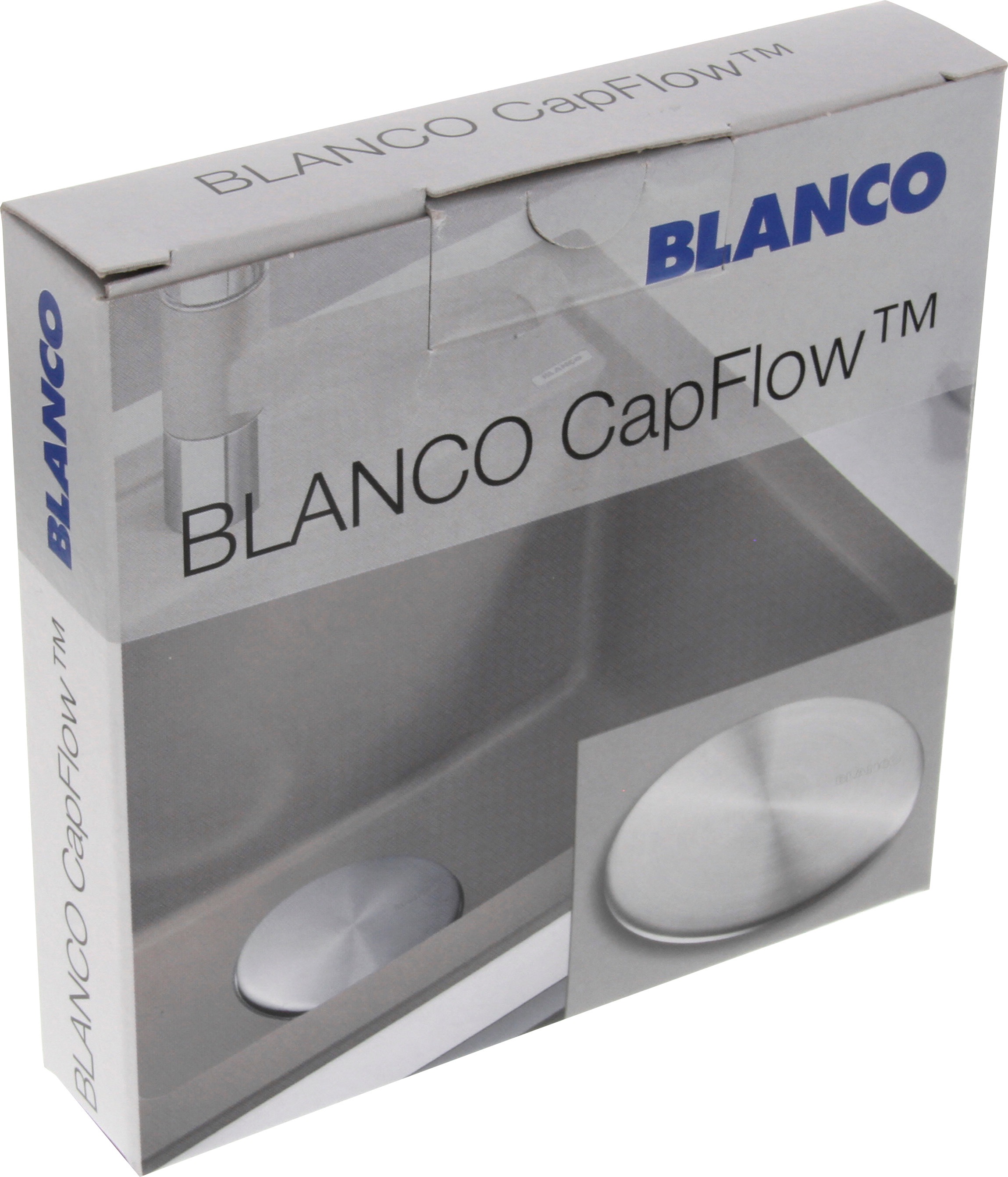 Blanco Bodenablauf »CapFlow«, Zugknopf chrom