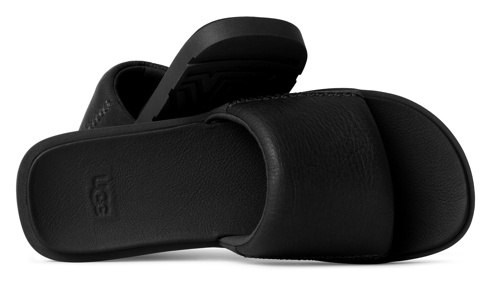 UGG Badepantolette »SEASIDE II SLIDE«  Strandschuh, Sandale mit seitlicher Ziersteppung