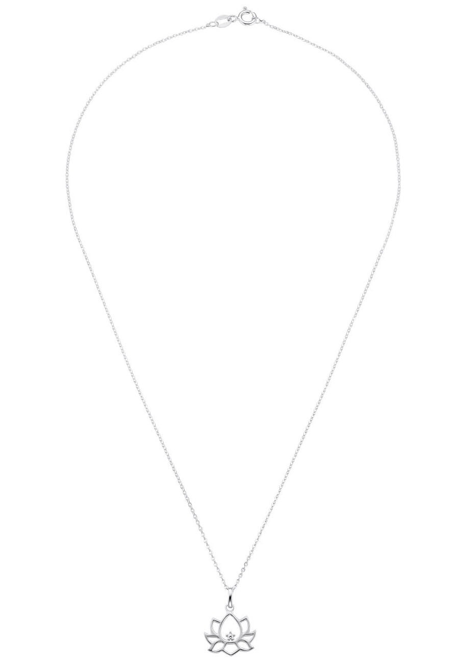 Amor Kette mit Anhänger »Lotus, 2027874«