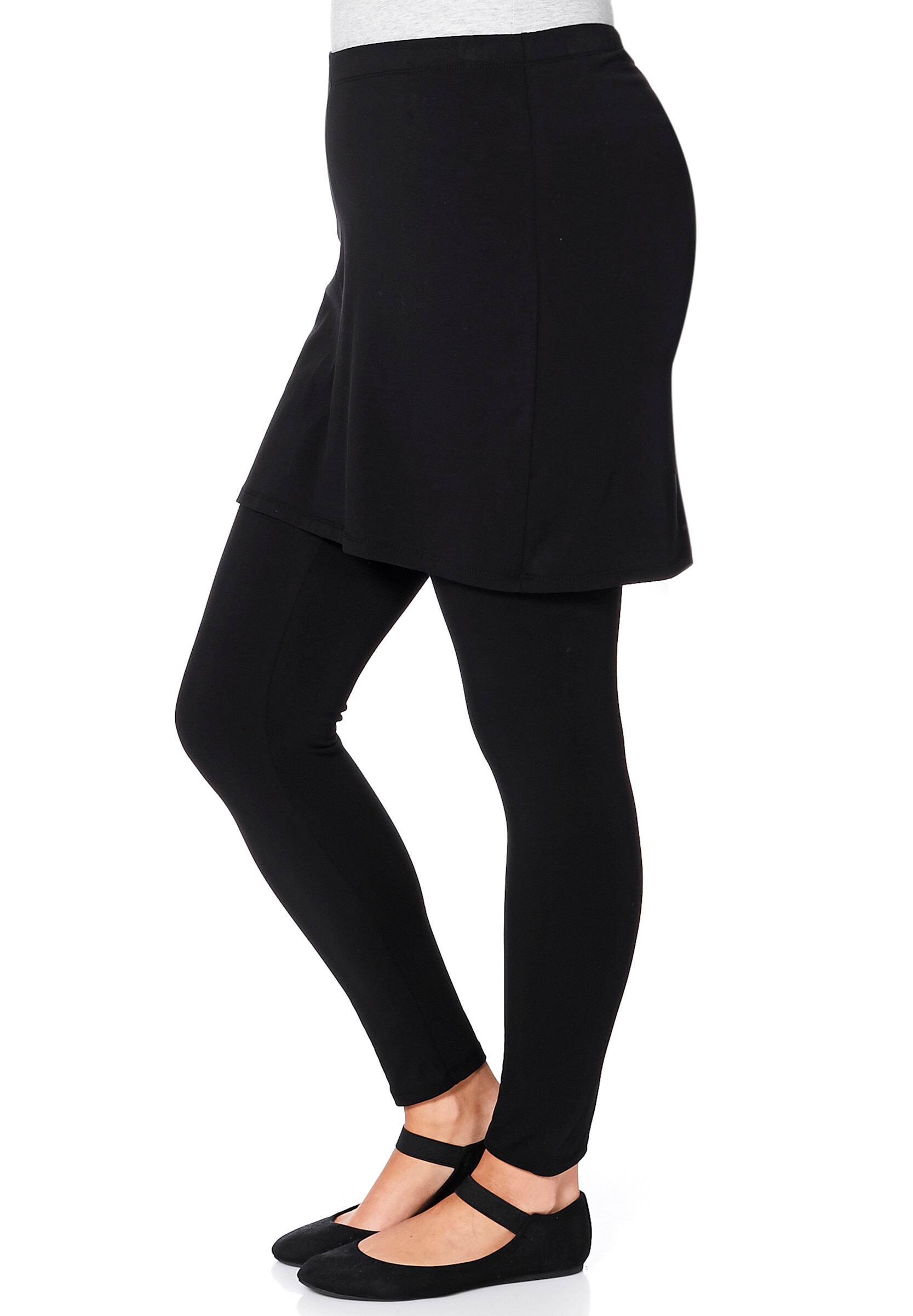 sheego by Joe Browns Leggings »Leggings Leggings mit angesetztem Minirock«  Raffinierte Leggings mit Rock