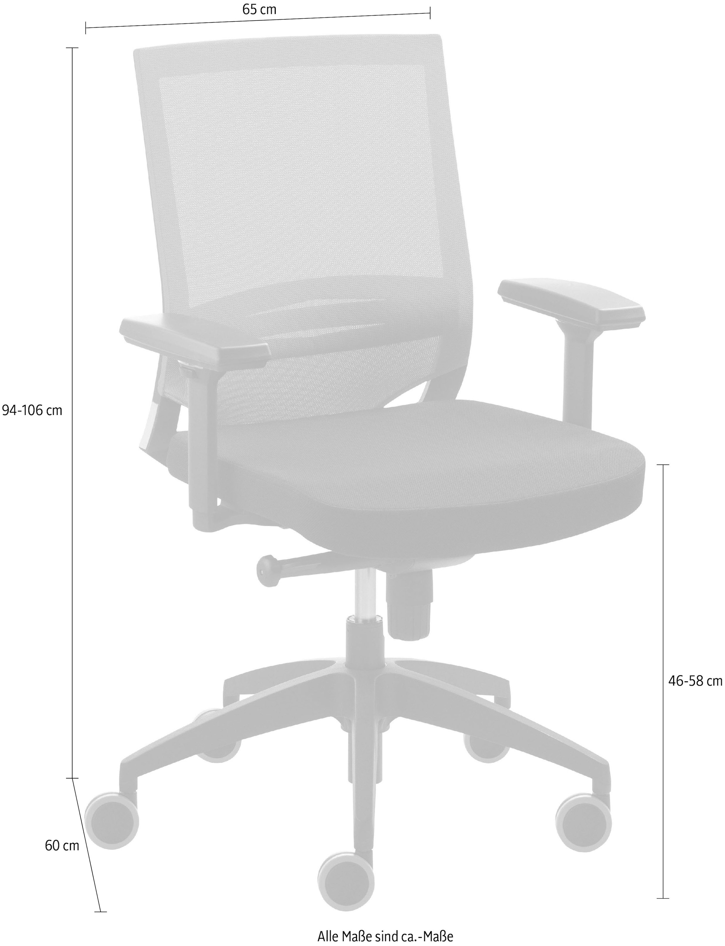 kaufen Drehstuhl Sitzmöbel Polyester) »2475«, Mayer Struktur online (100%