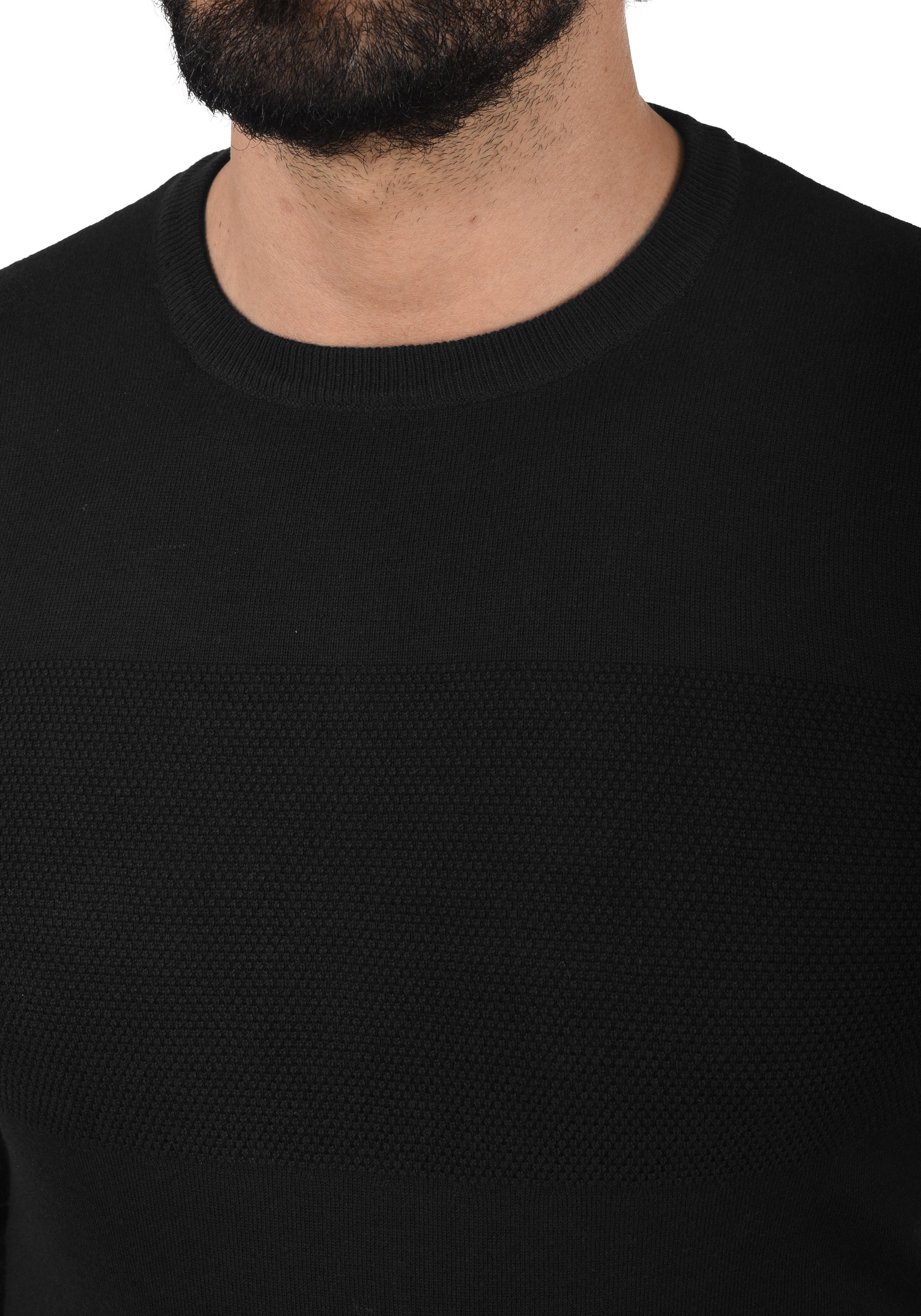 Indicode Strickfleece-Pullover »Strickpullover IDErnesto«
