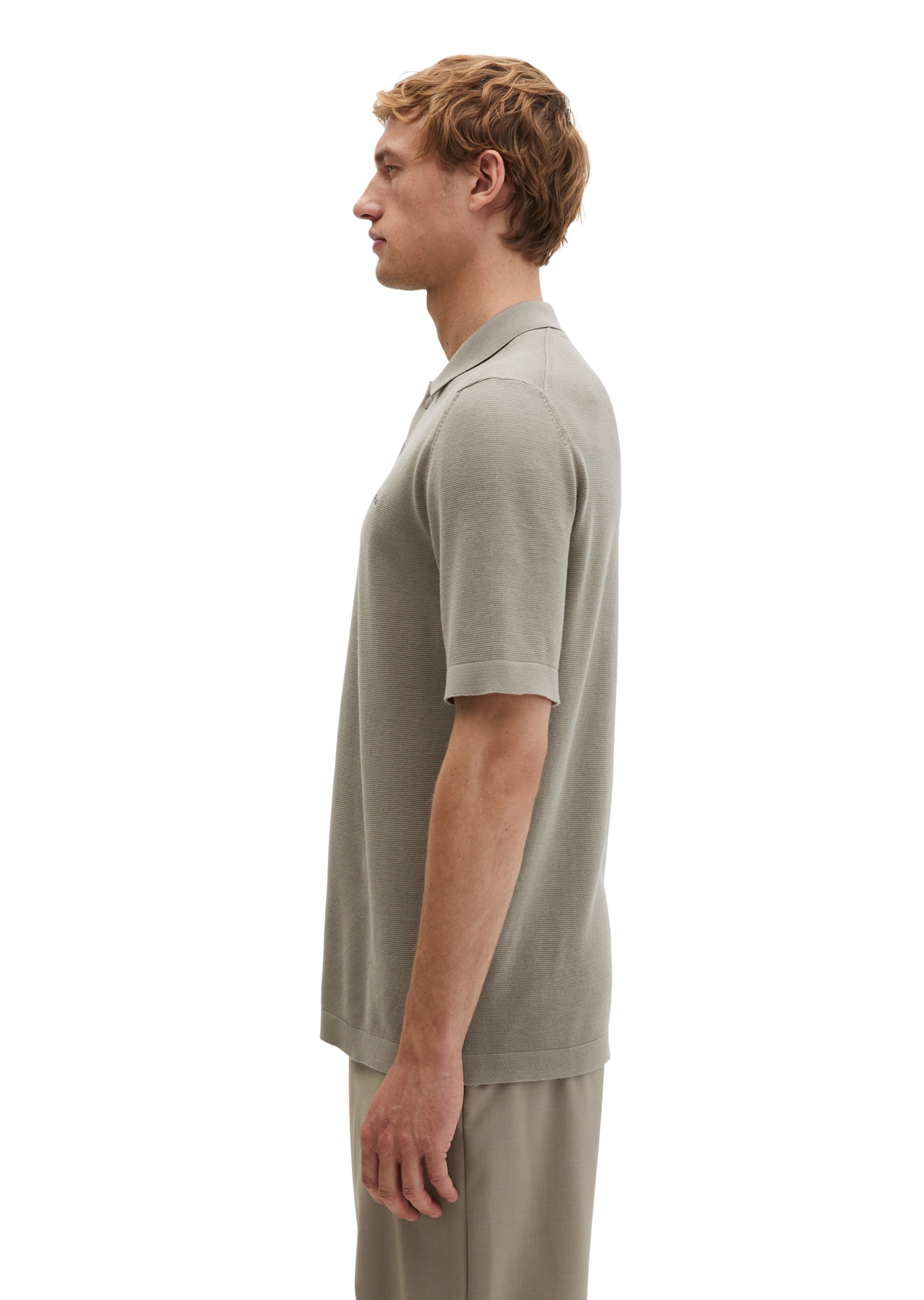 Marc O'Polo Poloshirt »DFB Travel Collection« aus reiner Bio-Baumwolle, Strick-Polo