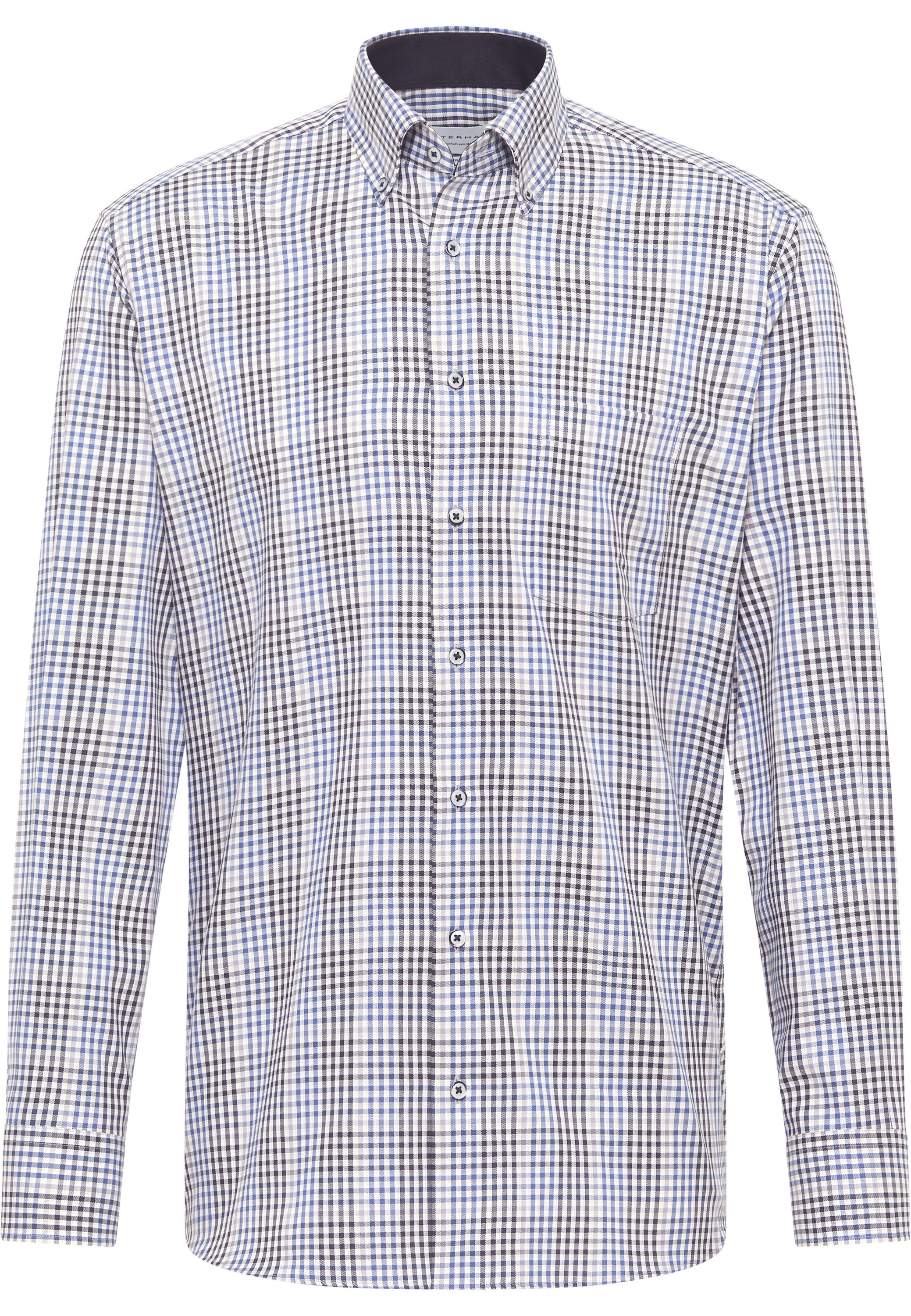 Eterna Langarmhemd »MODERN FIT«, NON IRON (bügelfrei)